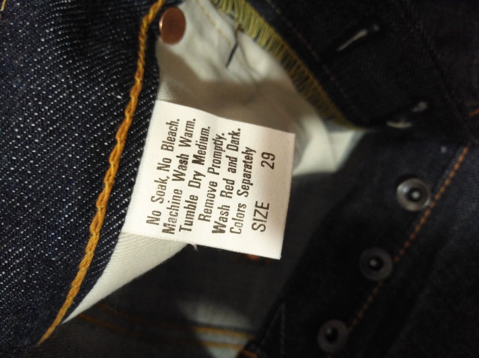 Momotaro Jeans Momotaro Japan Blue Jeans Size US 30 / EU 46 - 7 Thumbnail