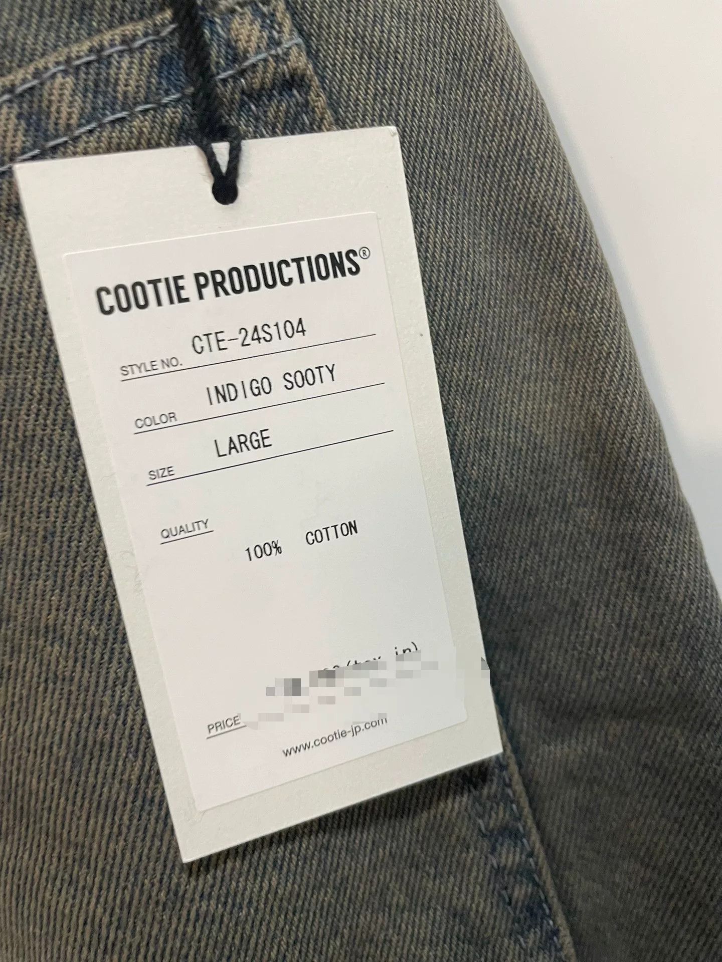 Other COOTIE 5 Pocket Baggy Denim Pants 24ss Size US 30 / EU 46 - 6 Thumbnail