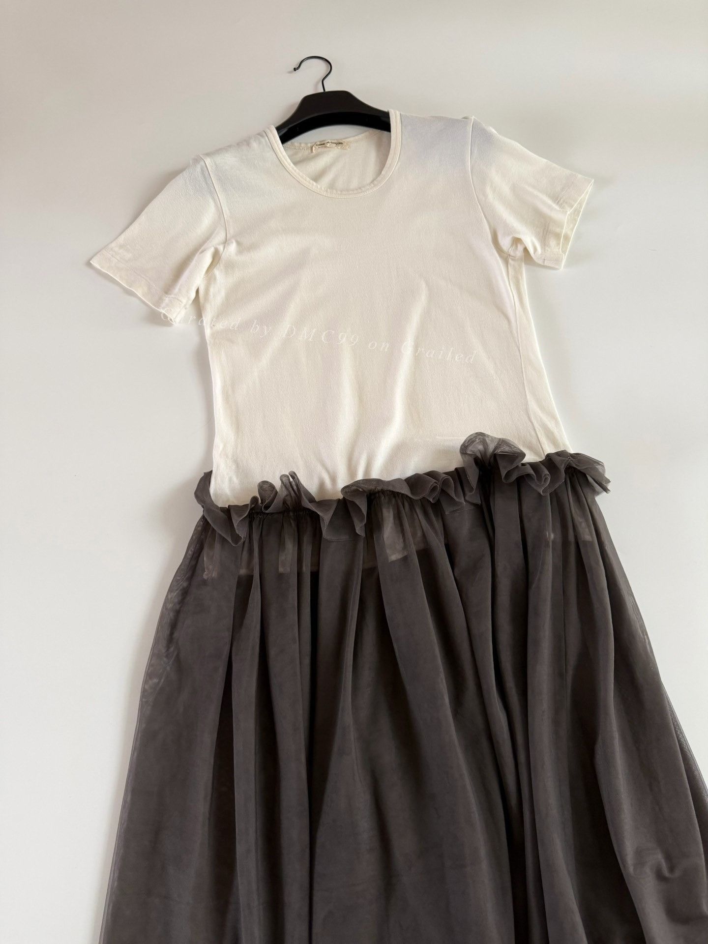 Rei Kawakubo Comme des Garçons 1997 Main Line Tulle Dress Size M / US 6-8 / IT 42-44 - 8 Thumbnail