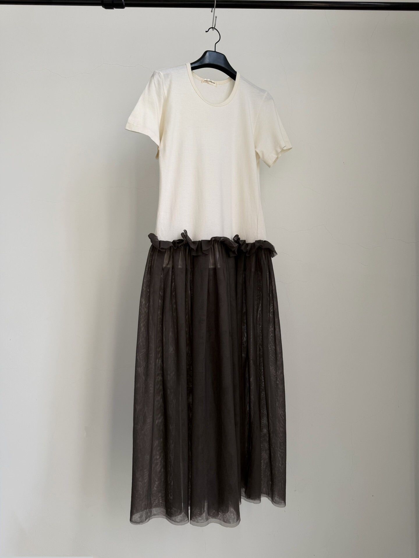 Rei Kawakubo Comme des Garçons 1997 Main Line Tulle Dress Size M / US 6-8 / IT 42-44 - 9 Thumbnail