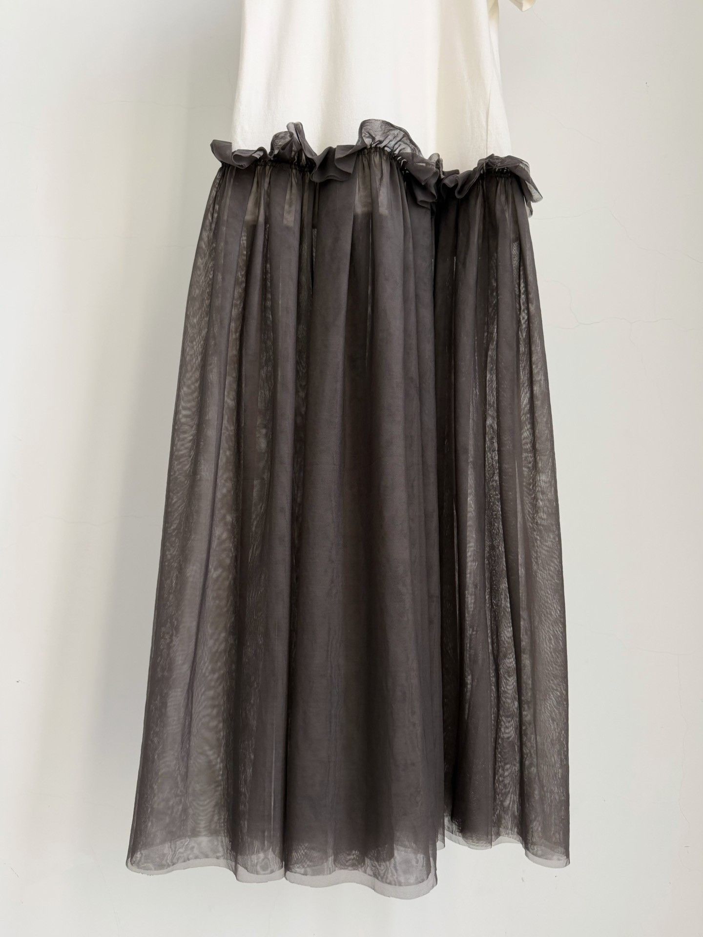 Rei Kawakubo Comme des Garçons 1997 Main Line Tulle Dress Size M / US 6-8 / IT 42-44 - 6 Thumbnail
