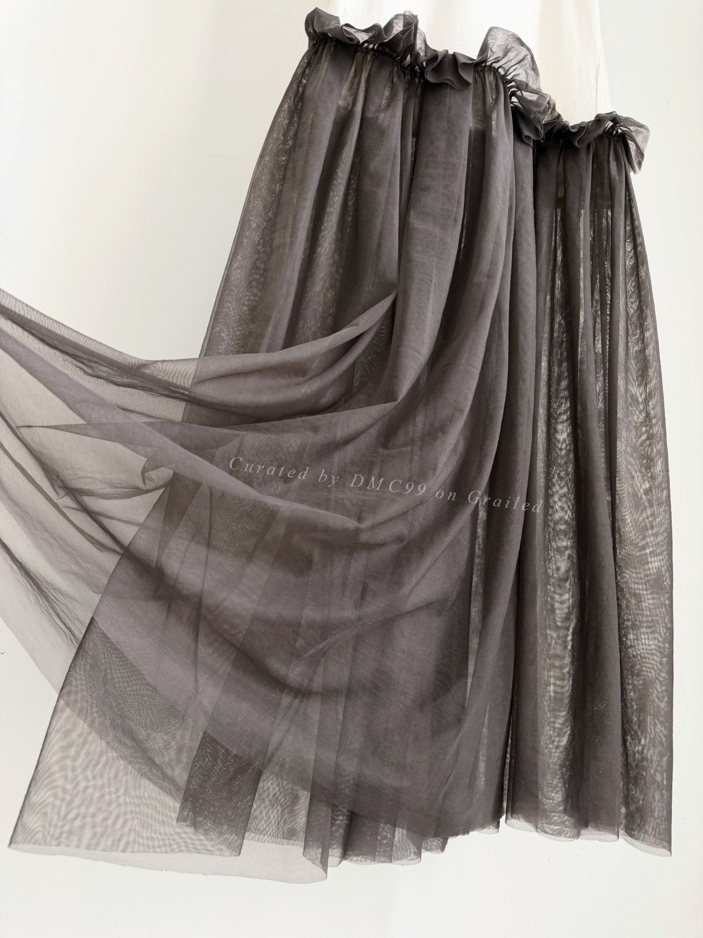 Rei Kawakubo Comme des Garçons 1997 Main Line Tulle Dress Size M / US 6-8 / IT 42-44 - 5 Thumbnail