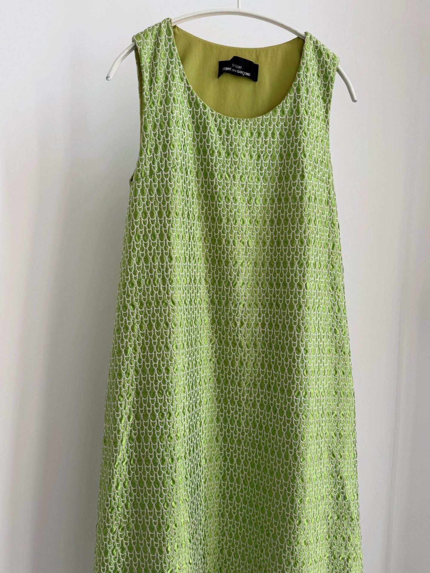 Comme des Garcons Comme des Garçons 1996 Tricot Sleeveless Dress Size M / US 6-8 / IT 42-44 - 2 Thumbnail