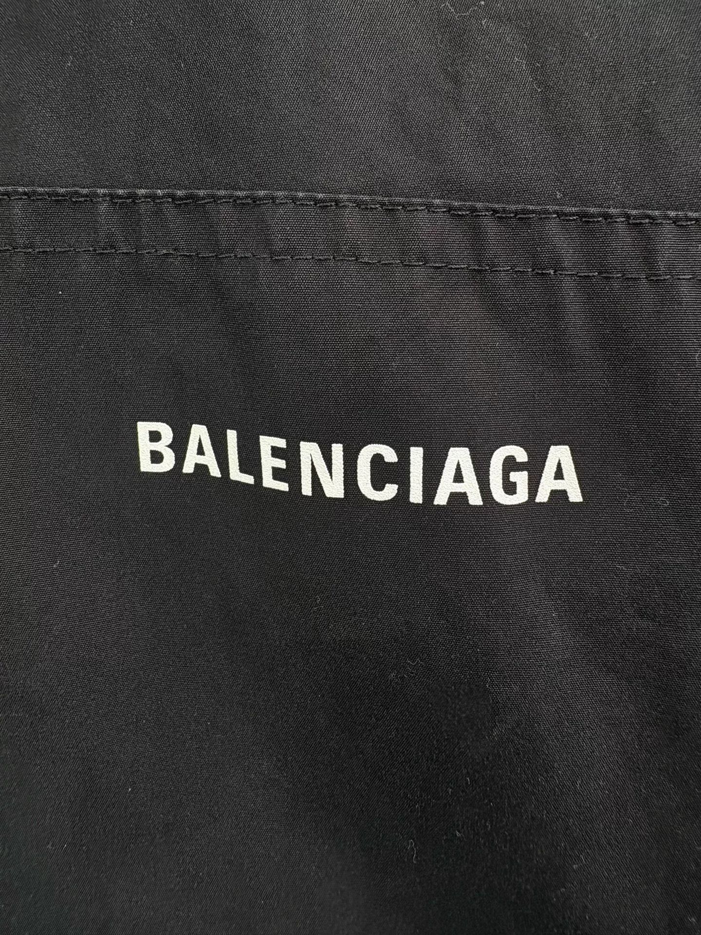 Balenciaga Balenciaga Logo Black Jacket Size US M / EU 48-50 / 2 - 3 Thumbnail