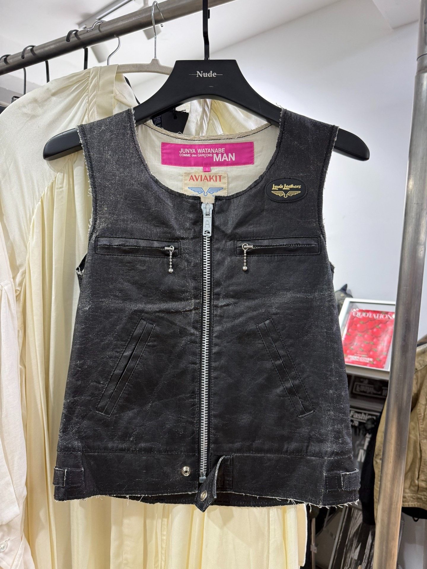 Junya Watanabe Junya Watanabe Punk Studded Skull Vest Size US M / EU 48-50 / 2 - 2 Thumbnail