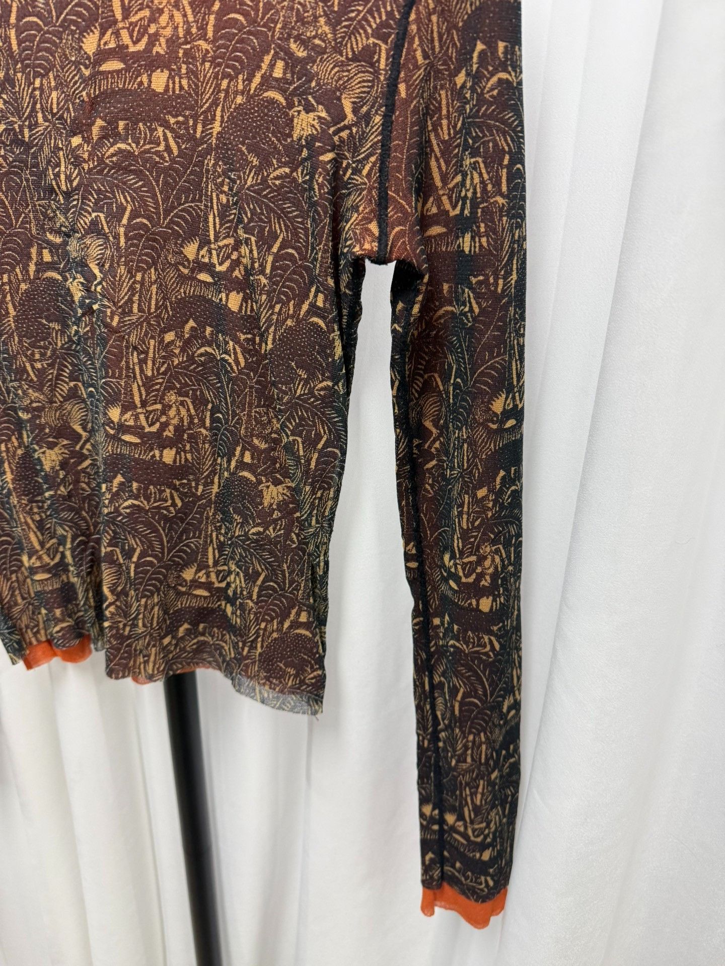 Jean Paul Gaultier Jean Paul Gaultier Mesh Double-Layer Top Size US M / EU 48-50 / 2 - 3 Thumbnail