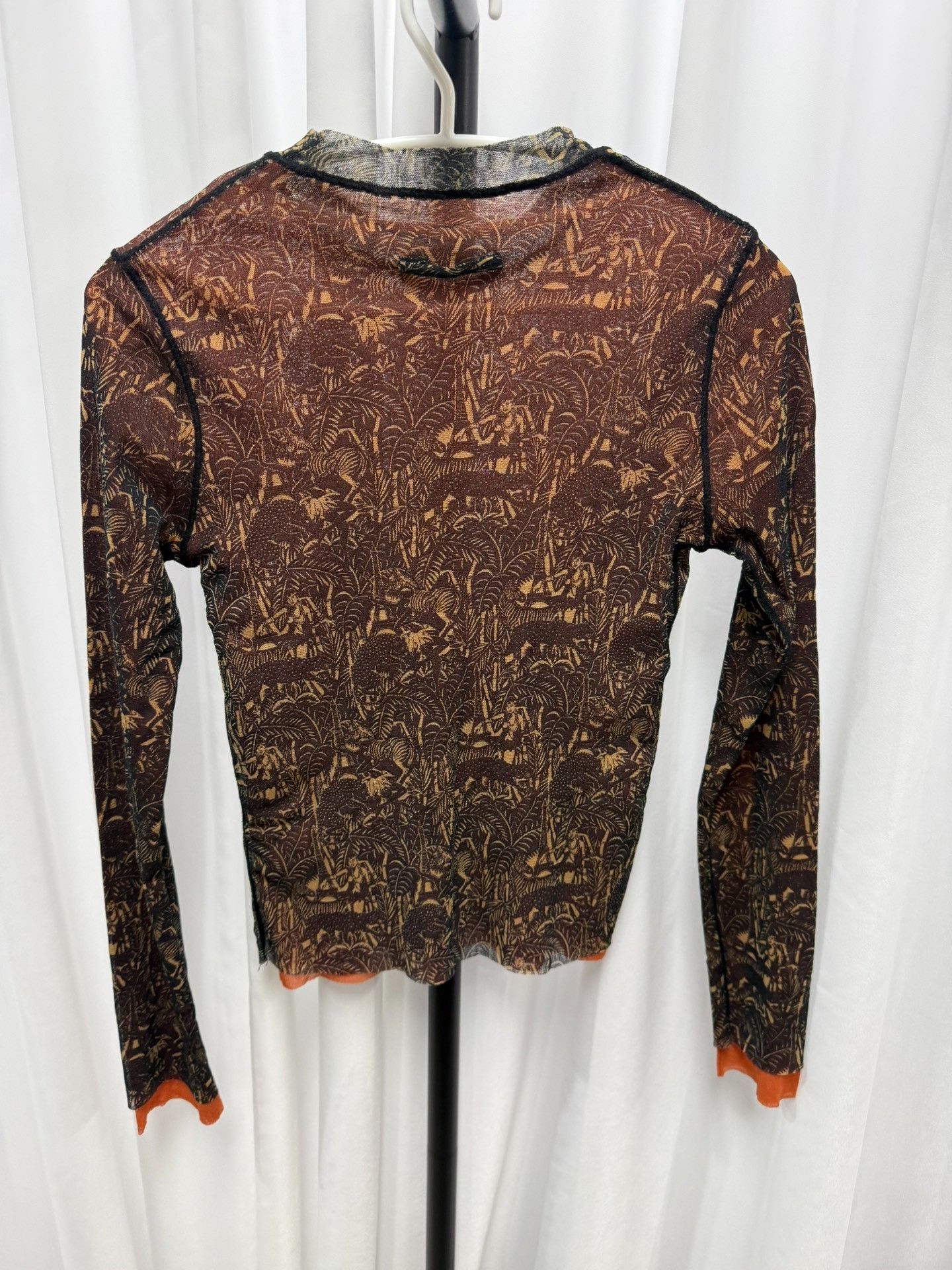 Jean Paul Gaultier Jean Paul Gaultier Mesh Double-Layer Top Size US M / EU 48-50 / 2 - 7 Thumbnail