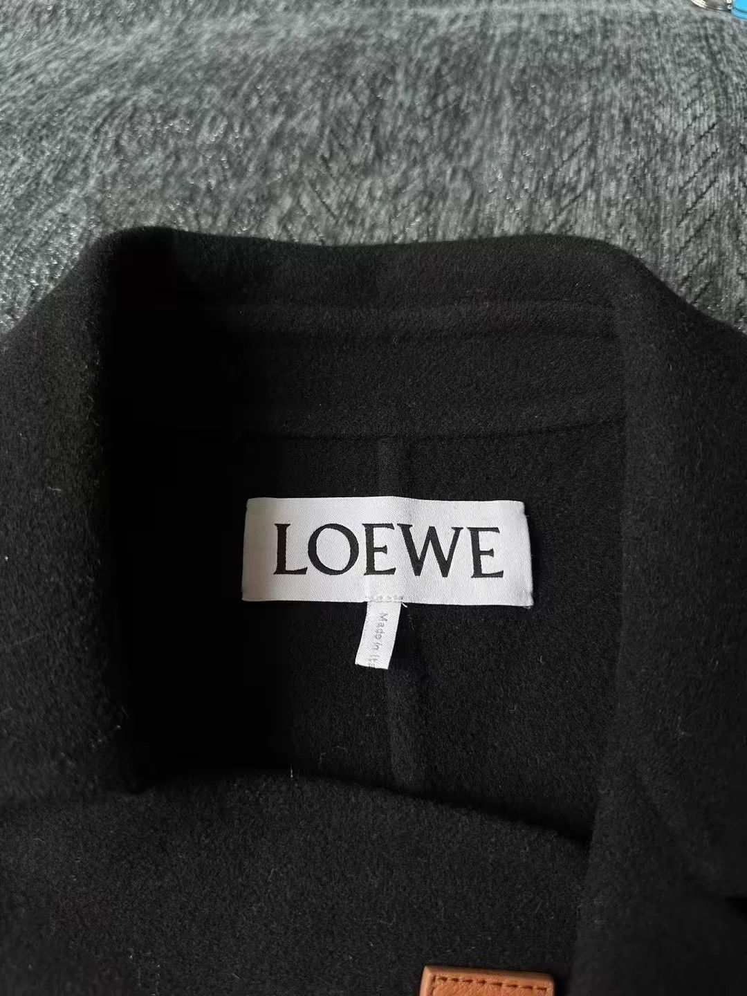 Loewe Loewe Black Wool Short Coat Size XXS / US 00 / IT 34 - 3 Thumbnail
