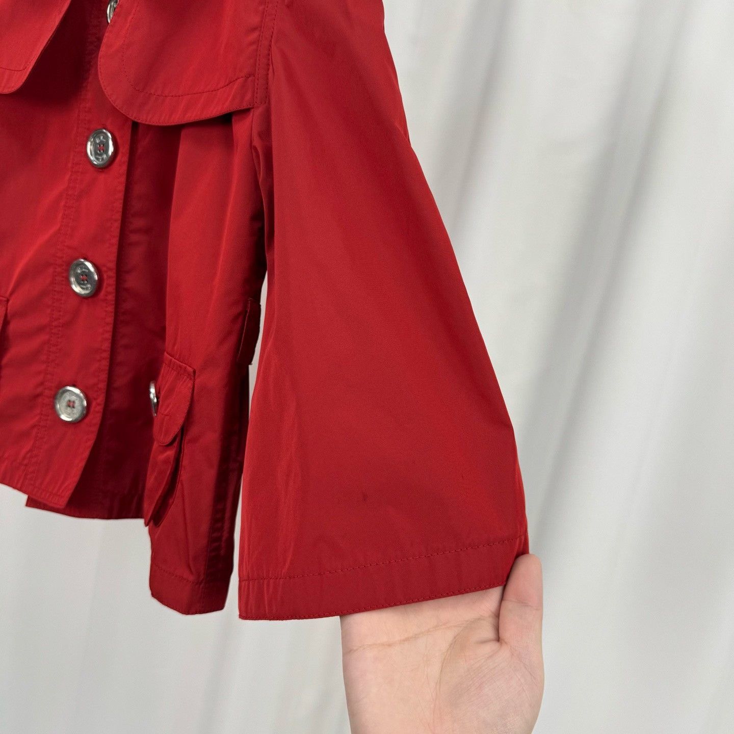 Burberry Burberry Peter Pan Collar Short Trench Coat Size M / US 6-8 / IT 42-44 - 4 Thumbnail