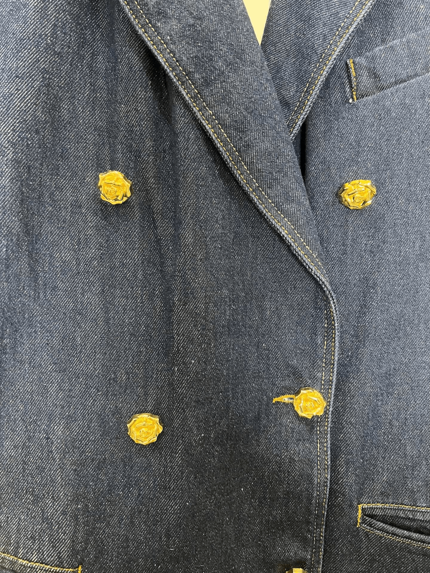 Other Magdabutrym Denim Coat Size XS / US 0-2 / IT 36-38 - 3 Thumbnail