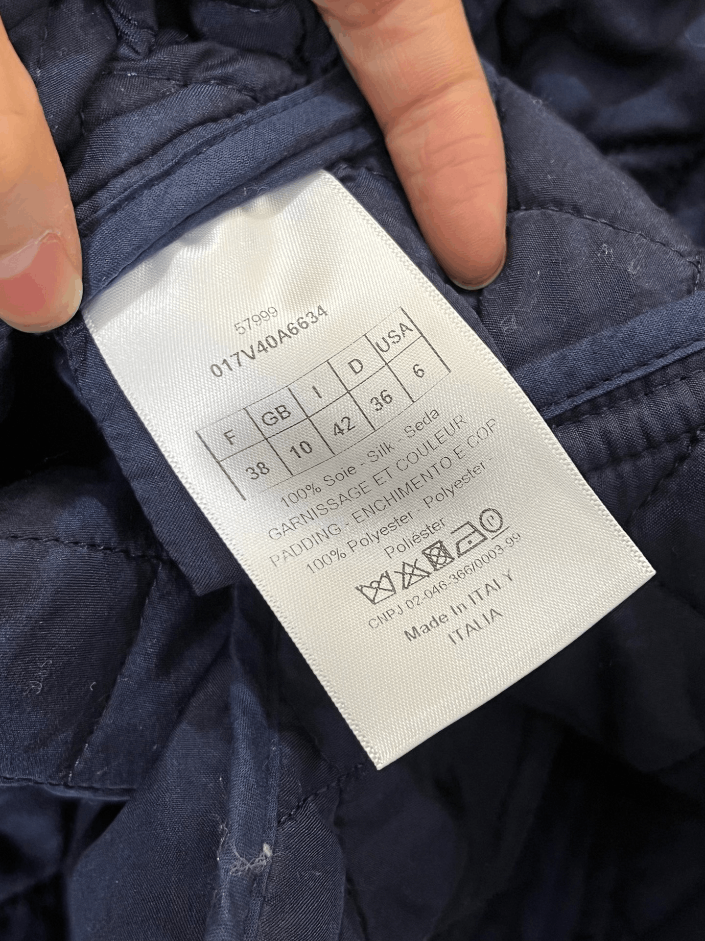Dior Dior Diamond Quilted Puffer Jacket Size S / US 4 / IT 40 - 4 Thumbnail