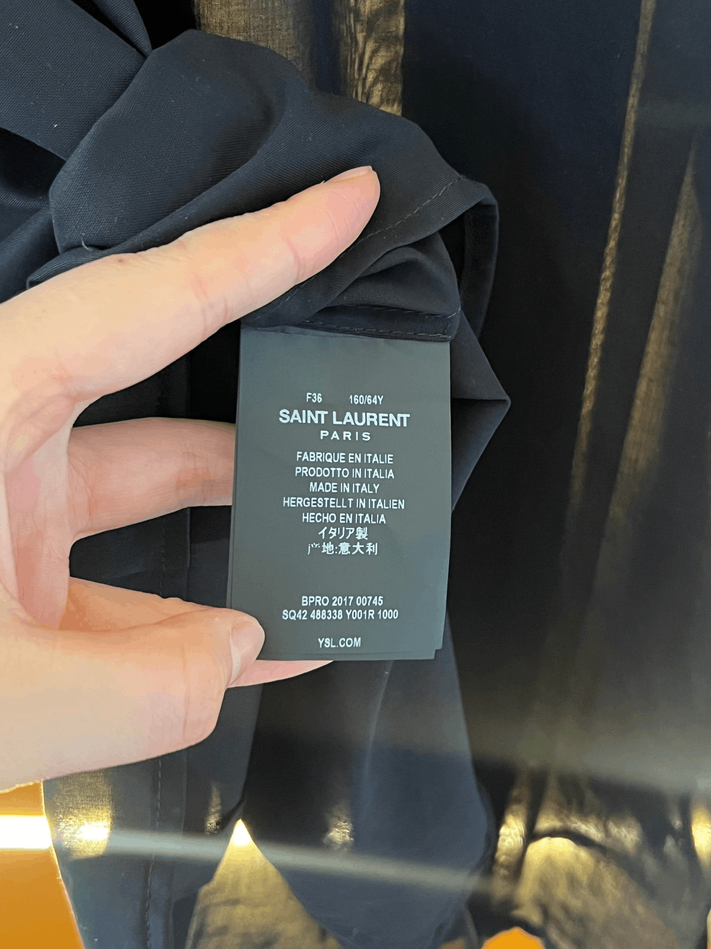 Saint Laurent Paris Saint Laurent Paris Silk Shirt Size XS / US 0-2 / IT 36-38 - 4 Thumbnail