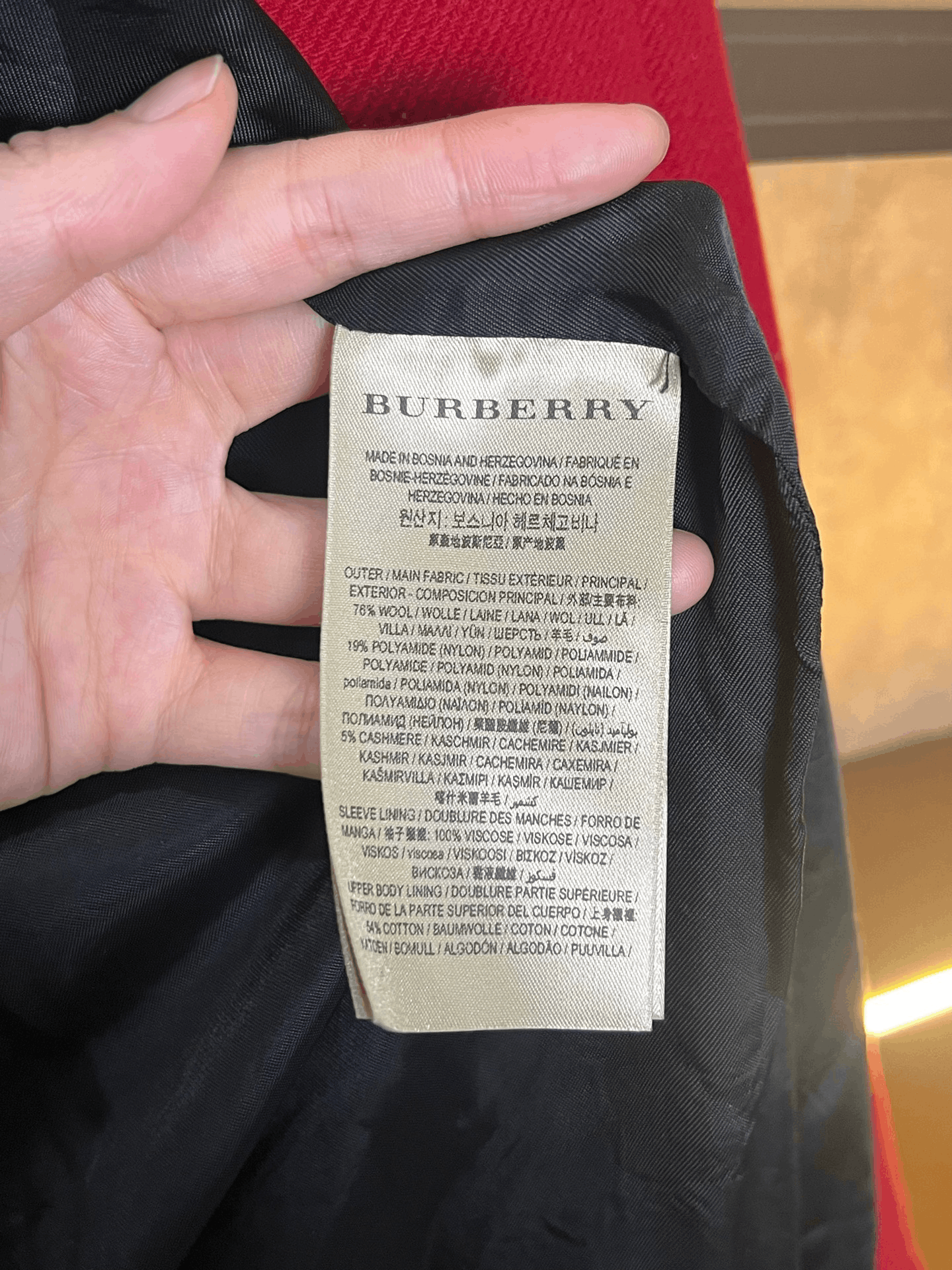 Burberry Burberry Red Coat Size M / US 6-8 / IT 42-44 - 5 Thumbnail