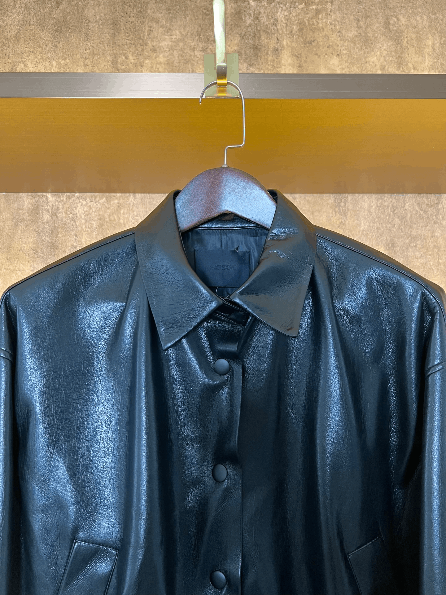 Other Moco Protein Leather Jacket Size M / US 6-8 / IT 42-44 - 3 Thumbnail