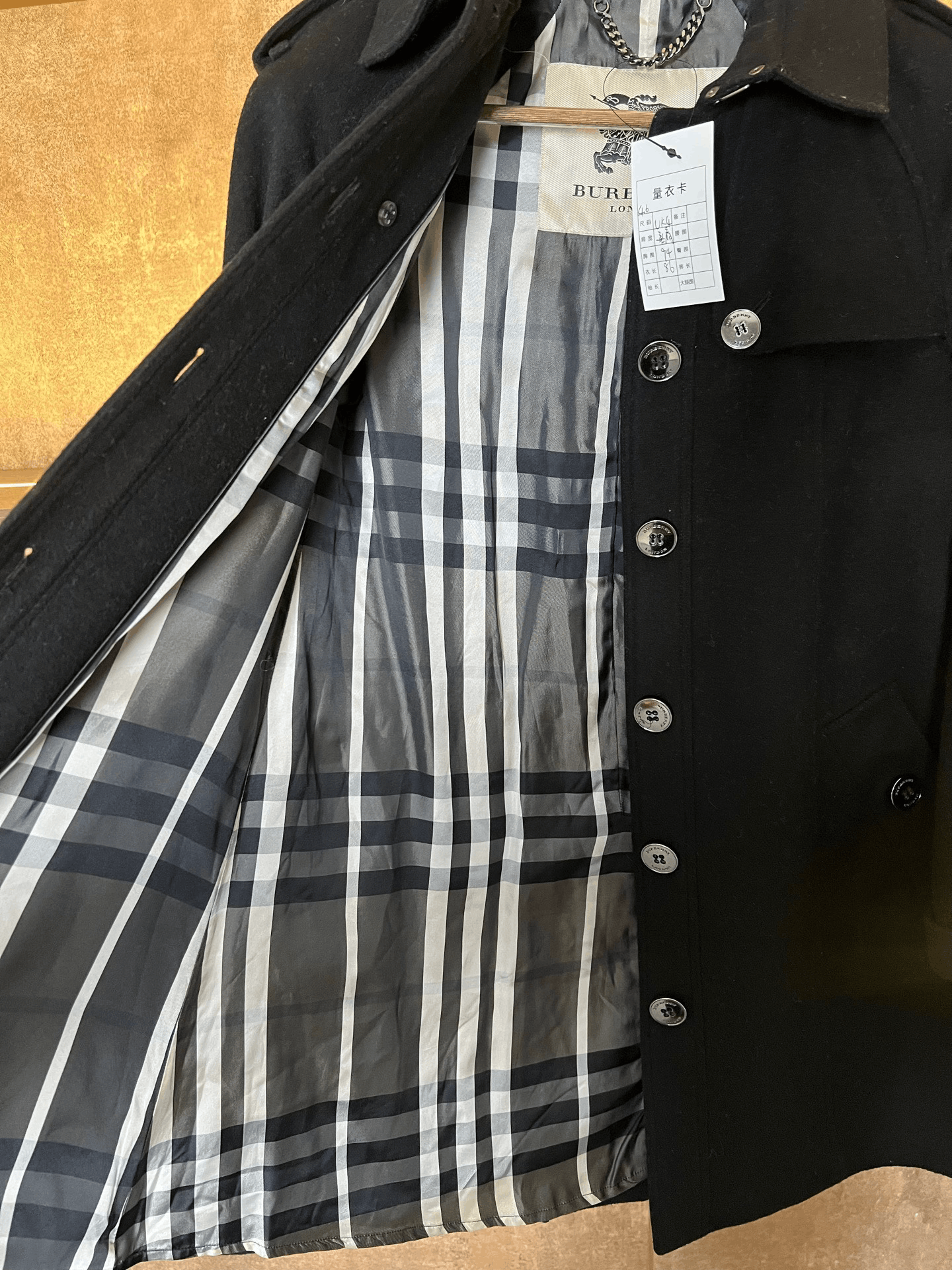 Burberry Burberry Check Trench Coat Size M / US 6-8 / IT 42-44 - 3 Thumbnail