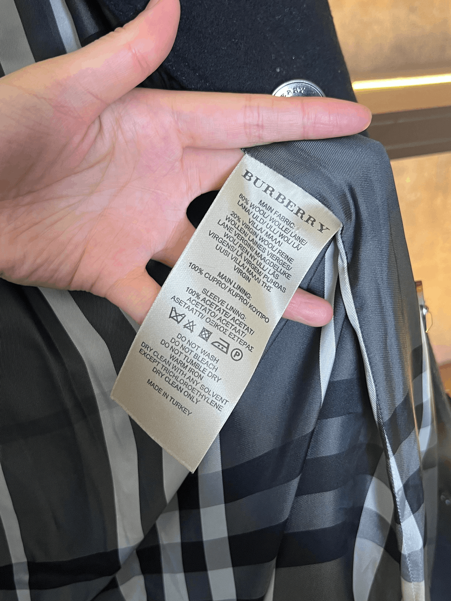 Burberry Burberry Check Trench Coat Size M / US 6-8 / IT 42-44 - 4 Thumbnail