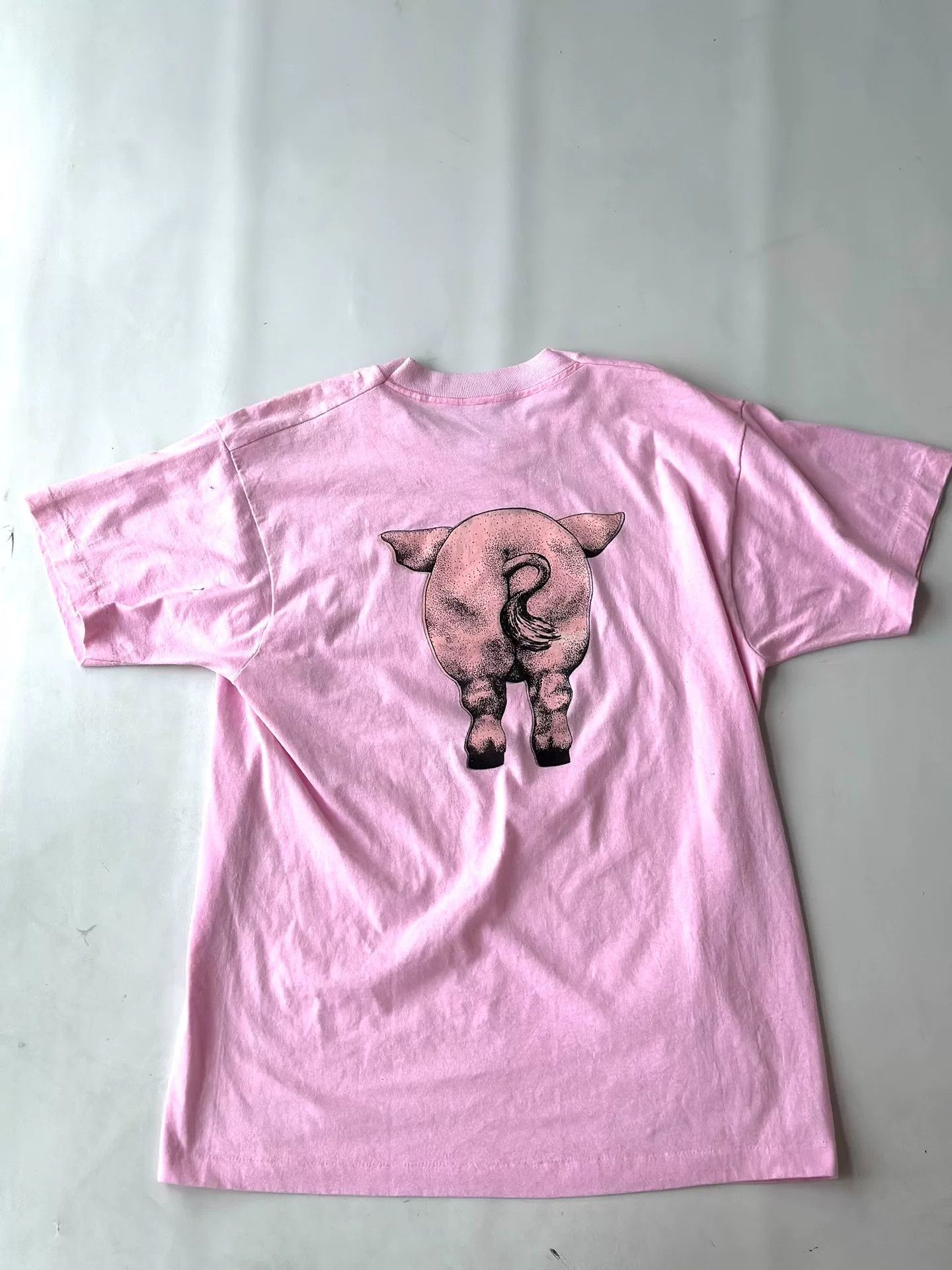 Vintage Vintage 90s Pig Print ERD Tee Size M / US 6-8 / IT 42-44 - 2 Thumbnail