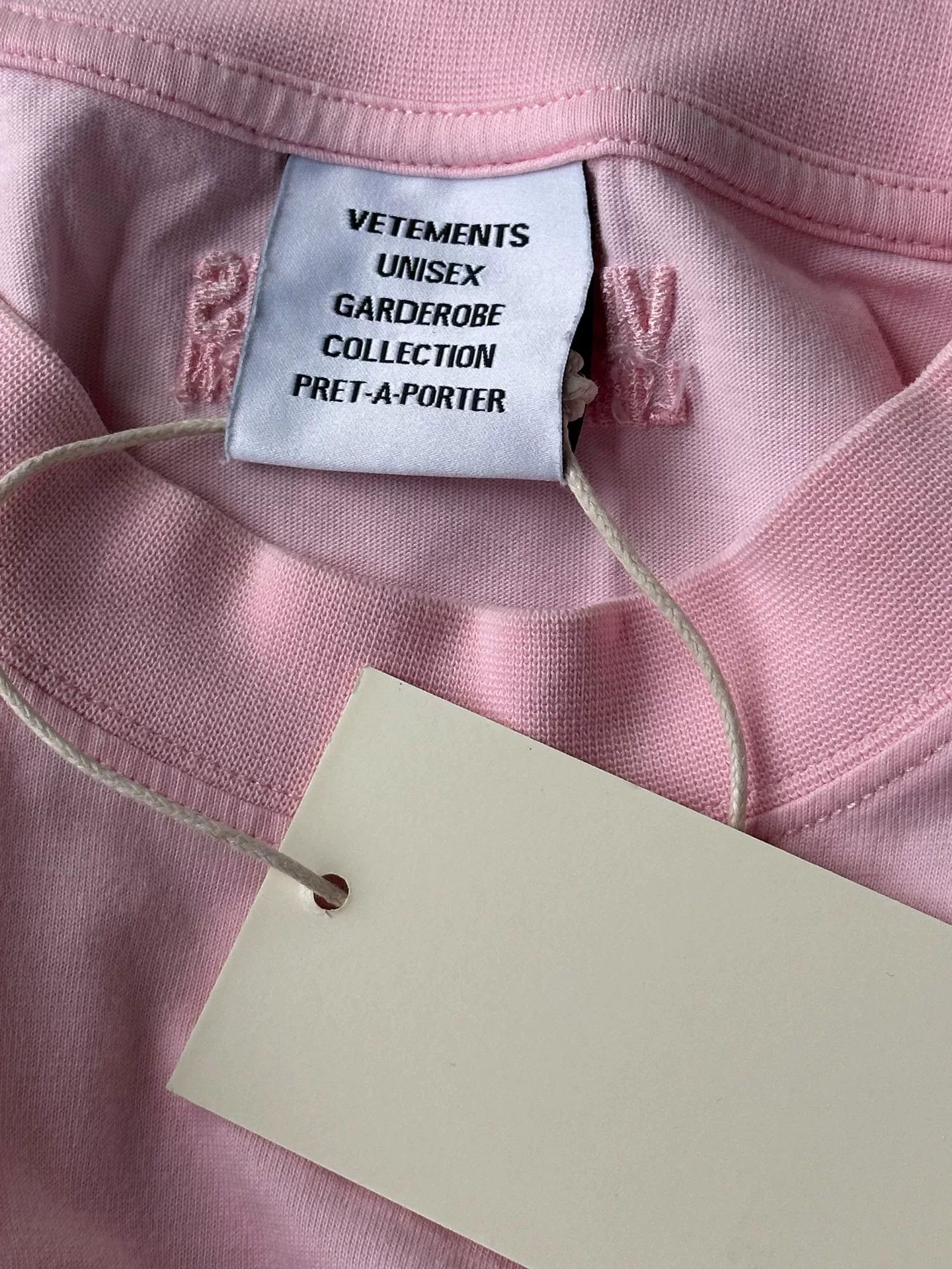 Vetements Vetements Want To Date Me Pink Slogan Tee Size S / US 4 / IT 40 - 2 Thumbnail