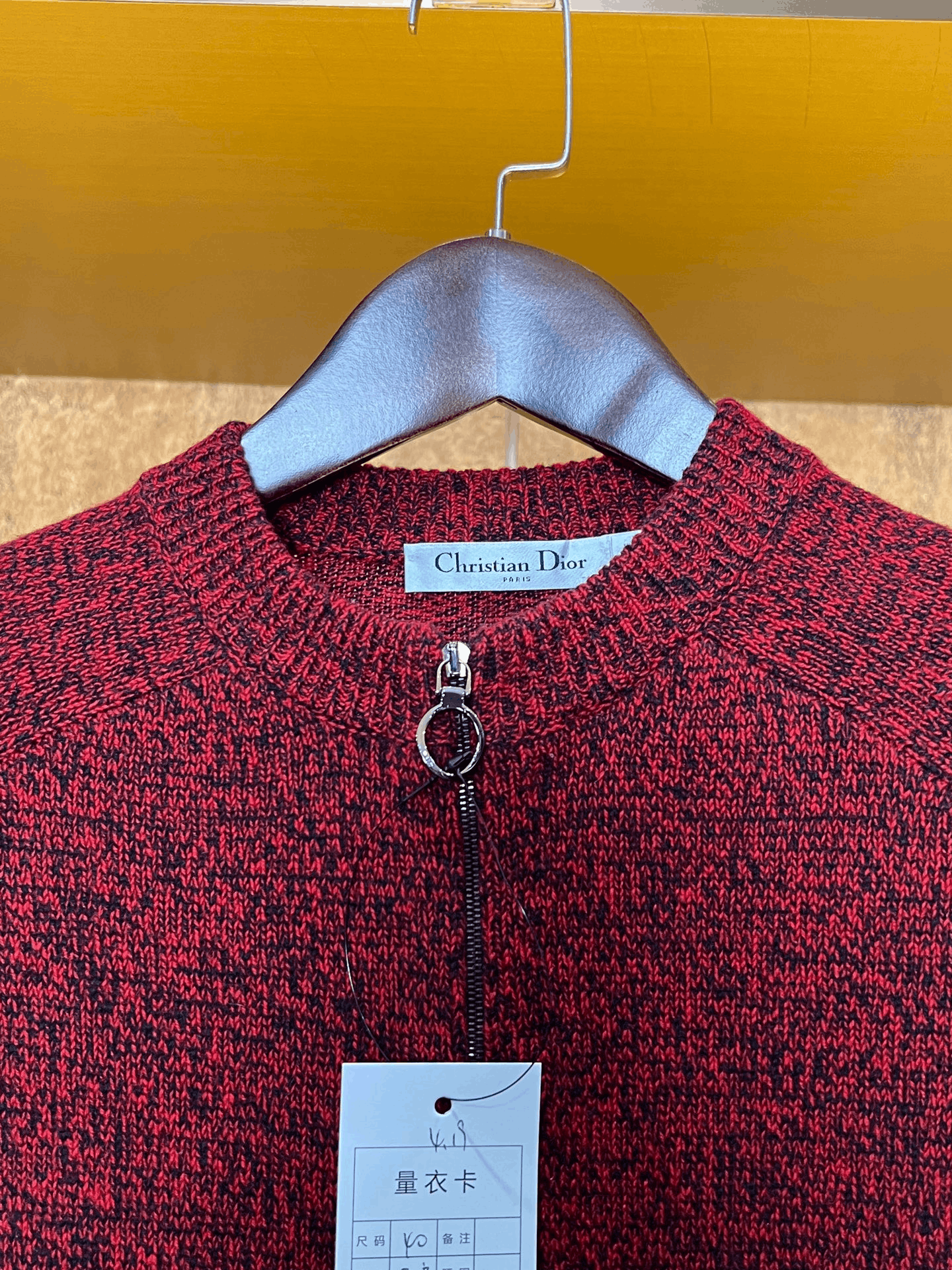 Dior Dior Zip Cashmere Coat Size S / US 4 / IT 40 - 3 Thumbnail