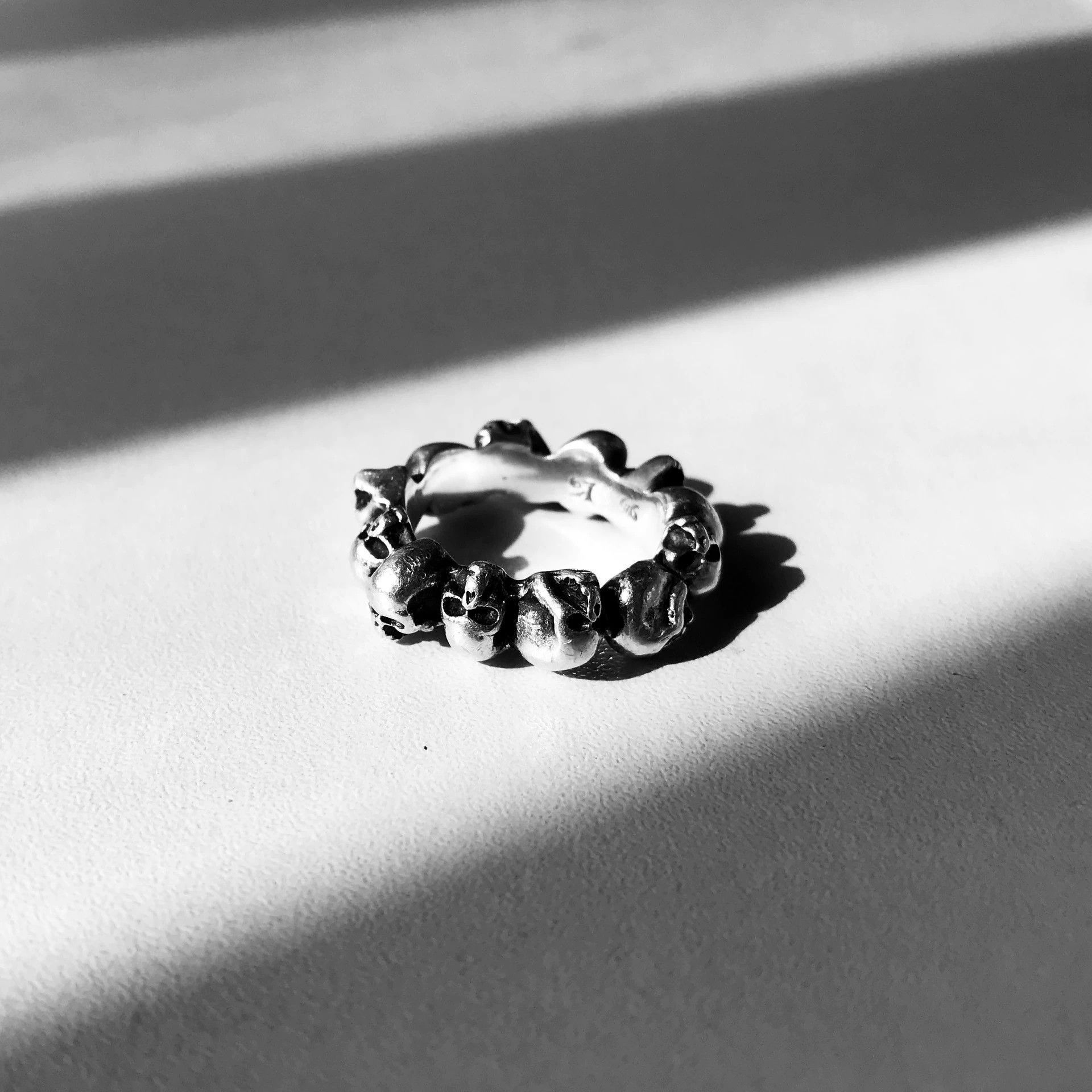 Werkstatt Munchen Silver Metal Ring and Bracelet Set Size ONE SIZE - 2 Thumbnail