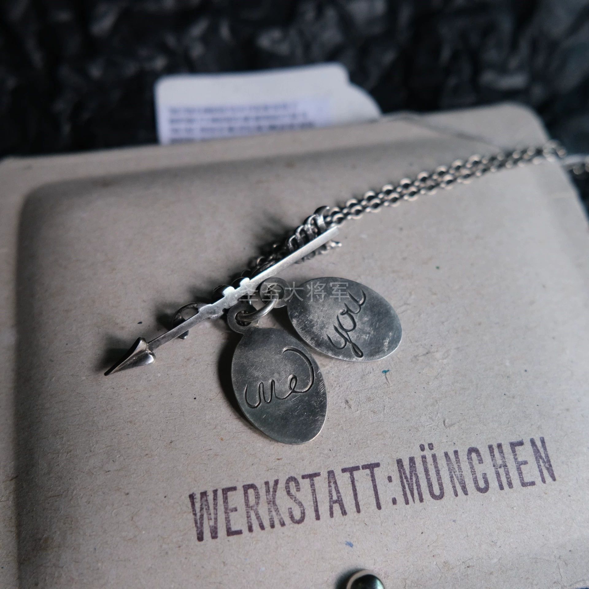 Werkstatt Munchen Silver Arrow Pendant Necklace Size ONE SIZE - 4 Thumbnail
