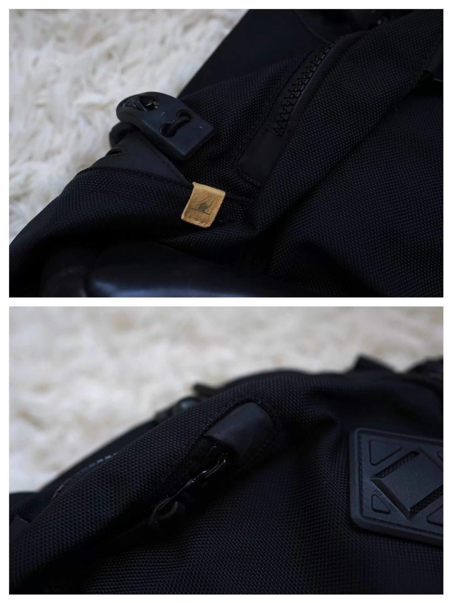 Visvim Black Backpack with Leather Accents Size ONE SIZE - 2 Thumbnail