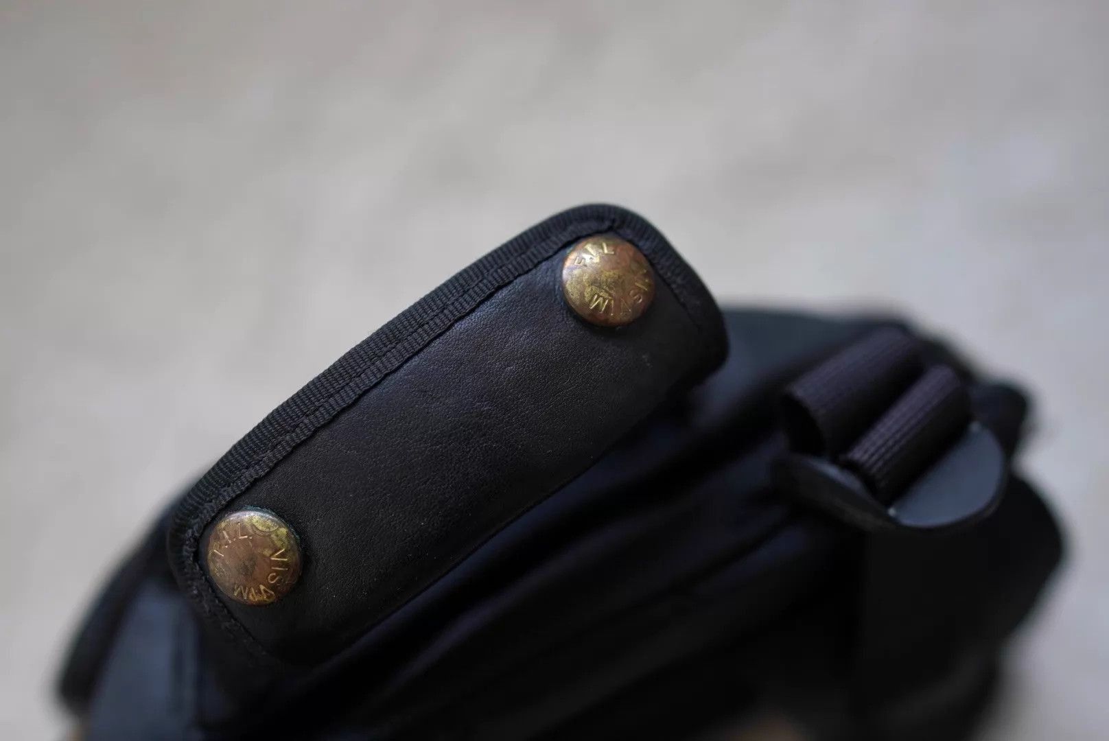 Visvim Black Backpack with Leather Accents Size ONE SIZE - 3 Thumbnail