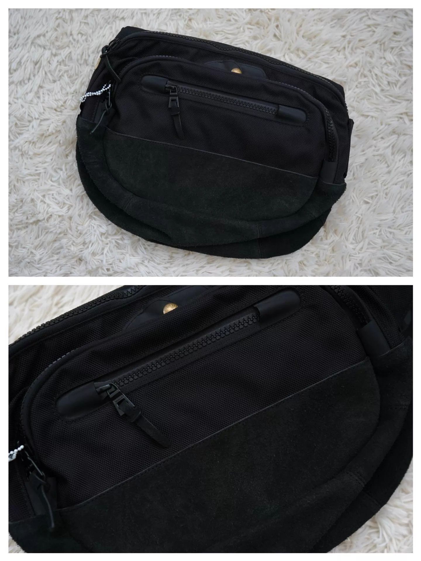 Visvim Black Belt Bag with Multiple Pockets Size ONE SIZE - 4 Thumbnail