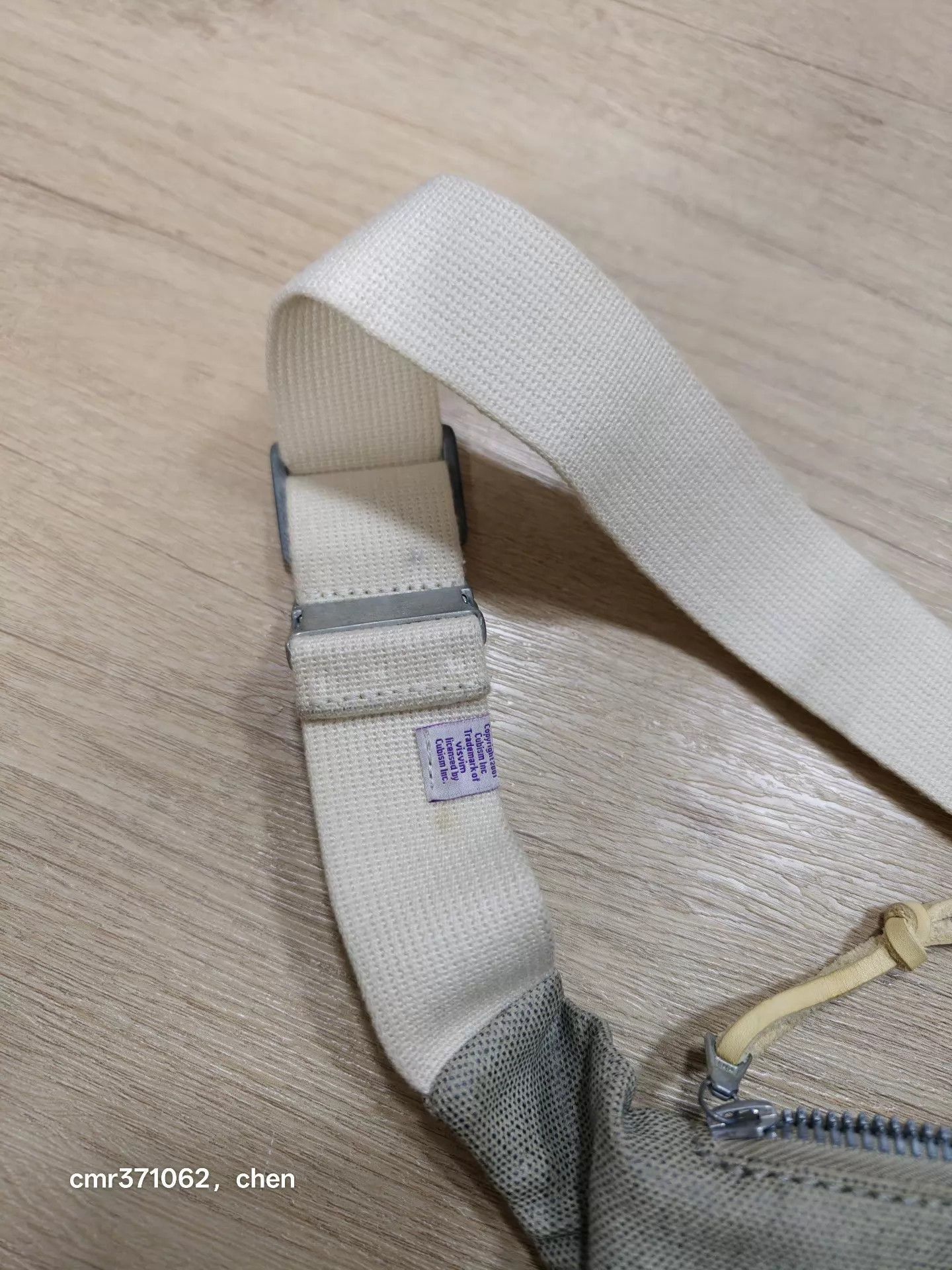 Visvim Gray Canvas Double Pocket Fanny Pack Size ONE SIZE - 4 Thumbnail
