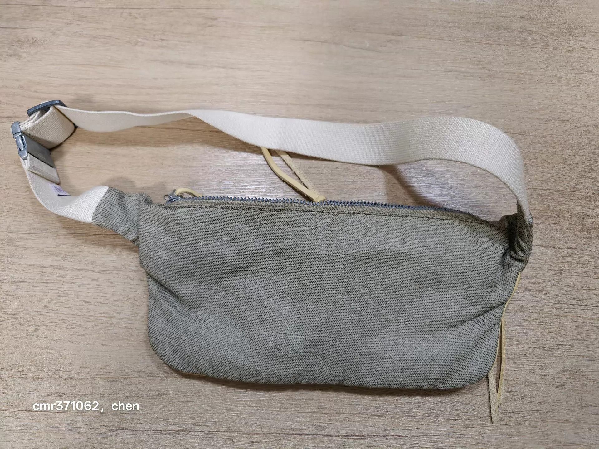 Visvim Gray Canvas Double Pocket Fanny Pack Size ONE SIZE - 2 Thumbnail