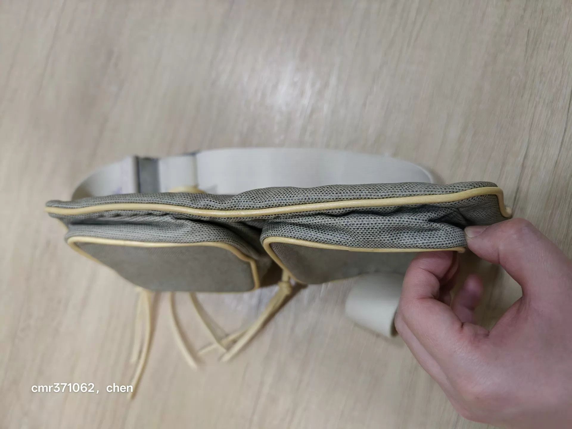 Visvim Gray Canvas Double Pocket Fanny Pack Size ONE SIZE - 8 Thumbnail