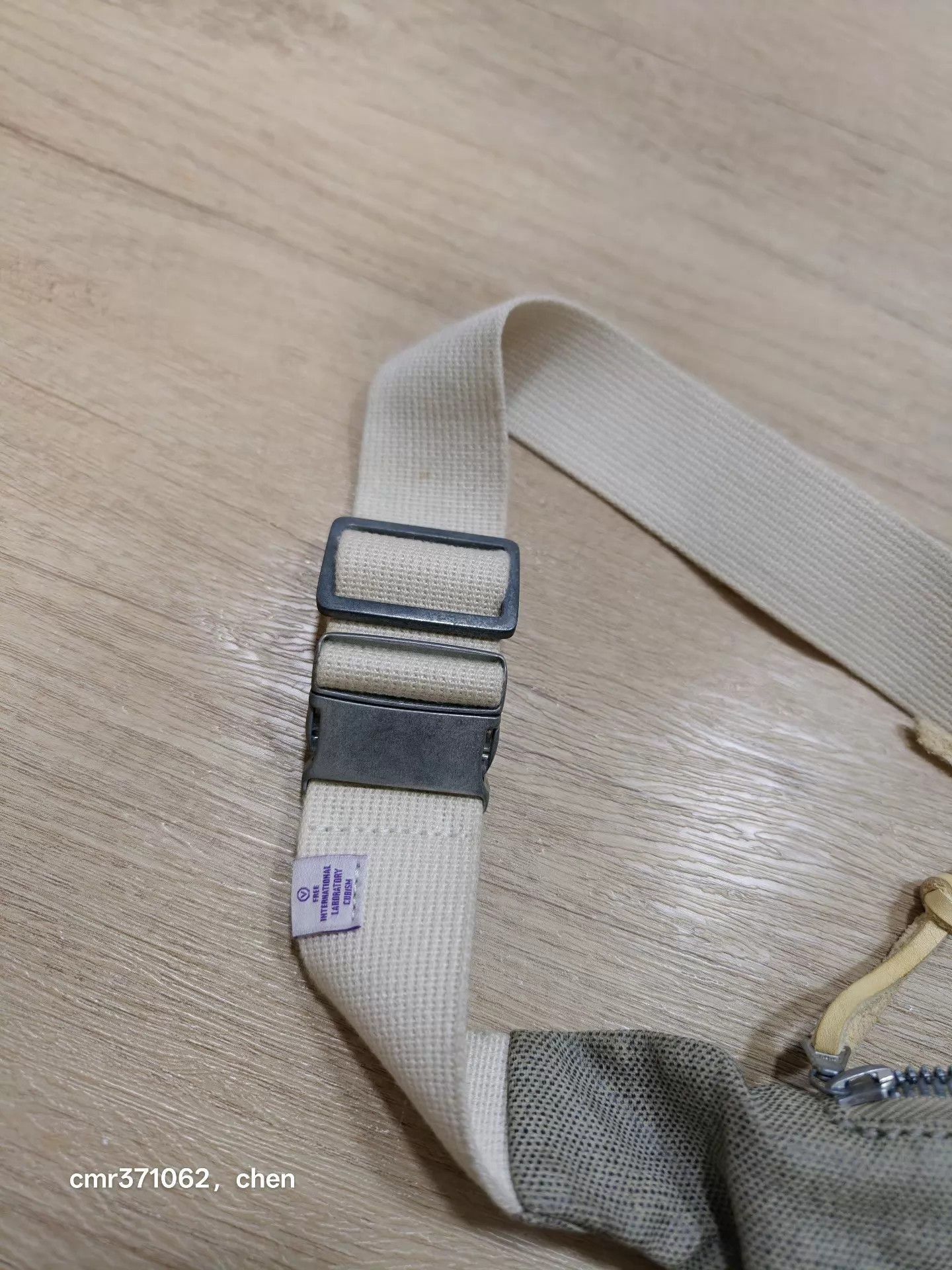 Visvim Gray Canvas Double Pocket Fanny Pack Size ONE SIZE - 3 Thumbnail
