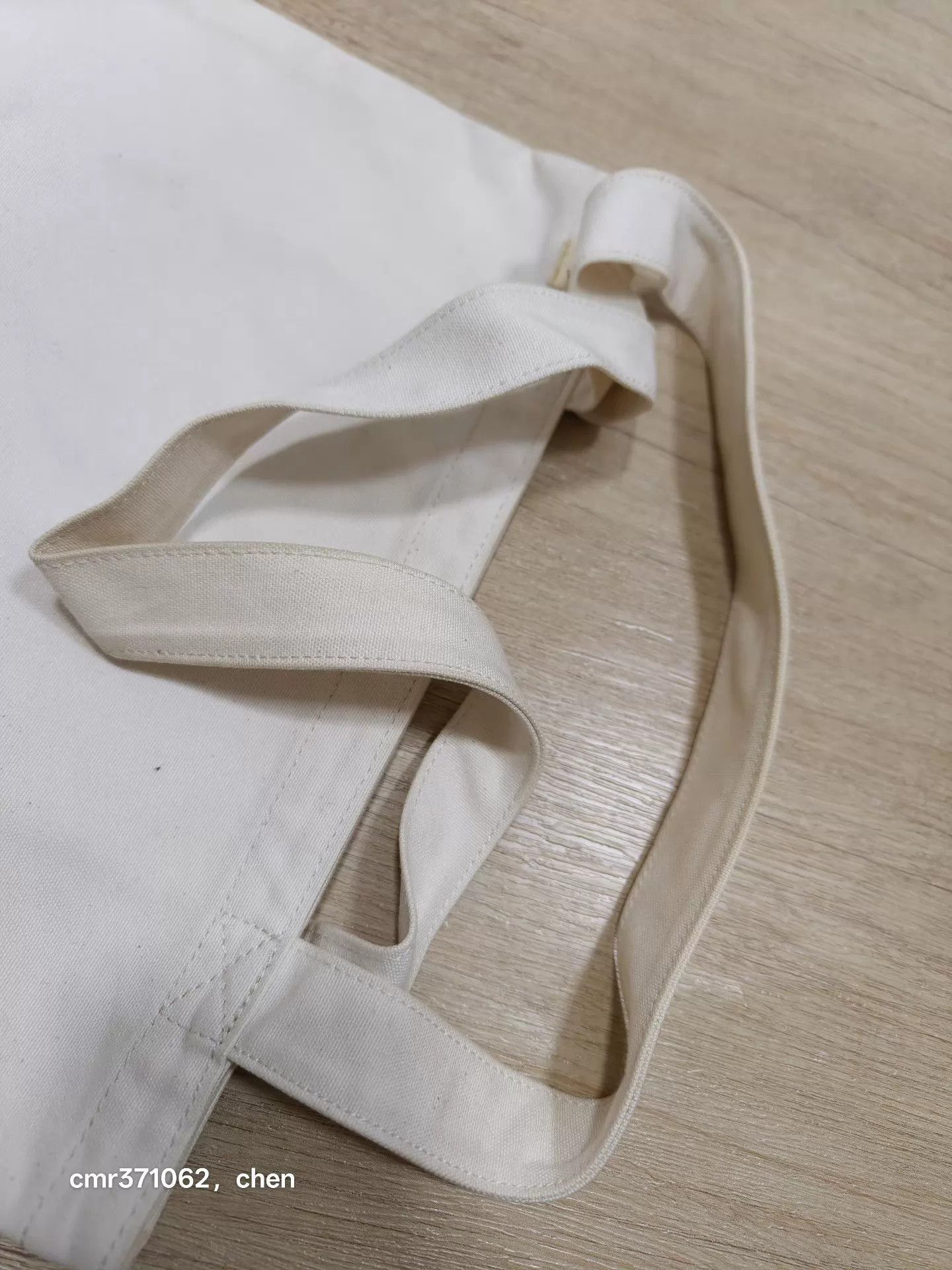 Visvim White Canvas Tote Bag with Green Tree Print Size ONE SIZE - 6 Thumbnail