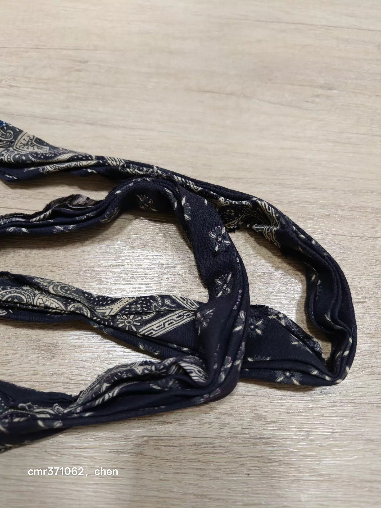 Visvim Black Bandana Print Scarf Size ONE SIZE - 3 Thumbnail