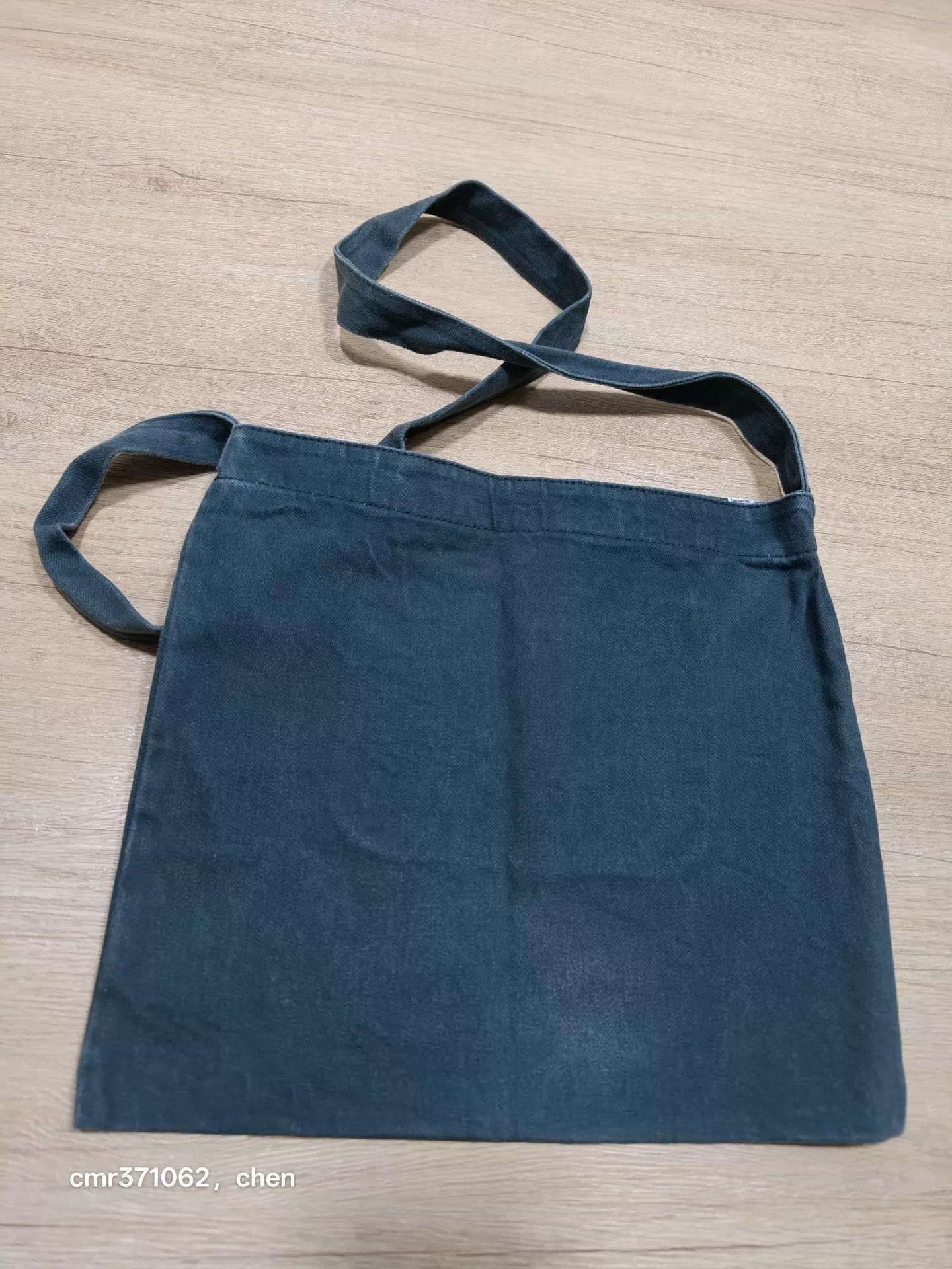 Visvim Green Canvas Crossbody Bag with Lightning Bolt Print Size ONE SIZE - 5 Thumbnail