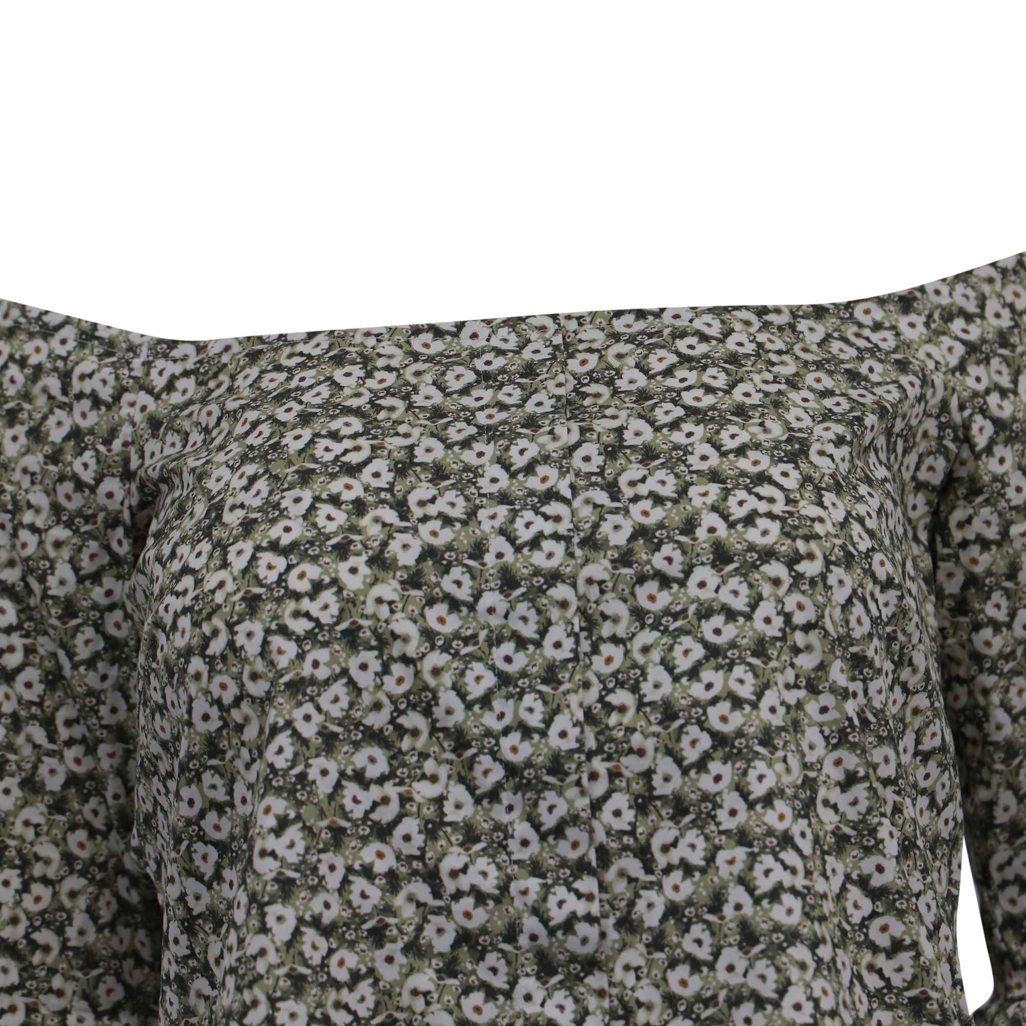 CAROLINE CONSTAS Caroline Constas Off Shoulder Gisele Blouse in Floral print Size XS / US 0-2 / IT 36-38 - 2 Thumbnail