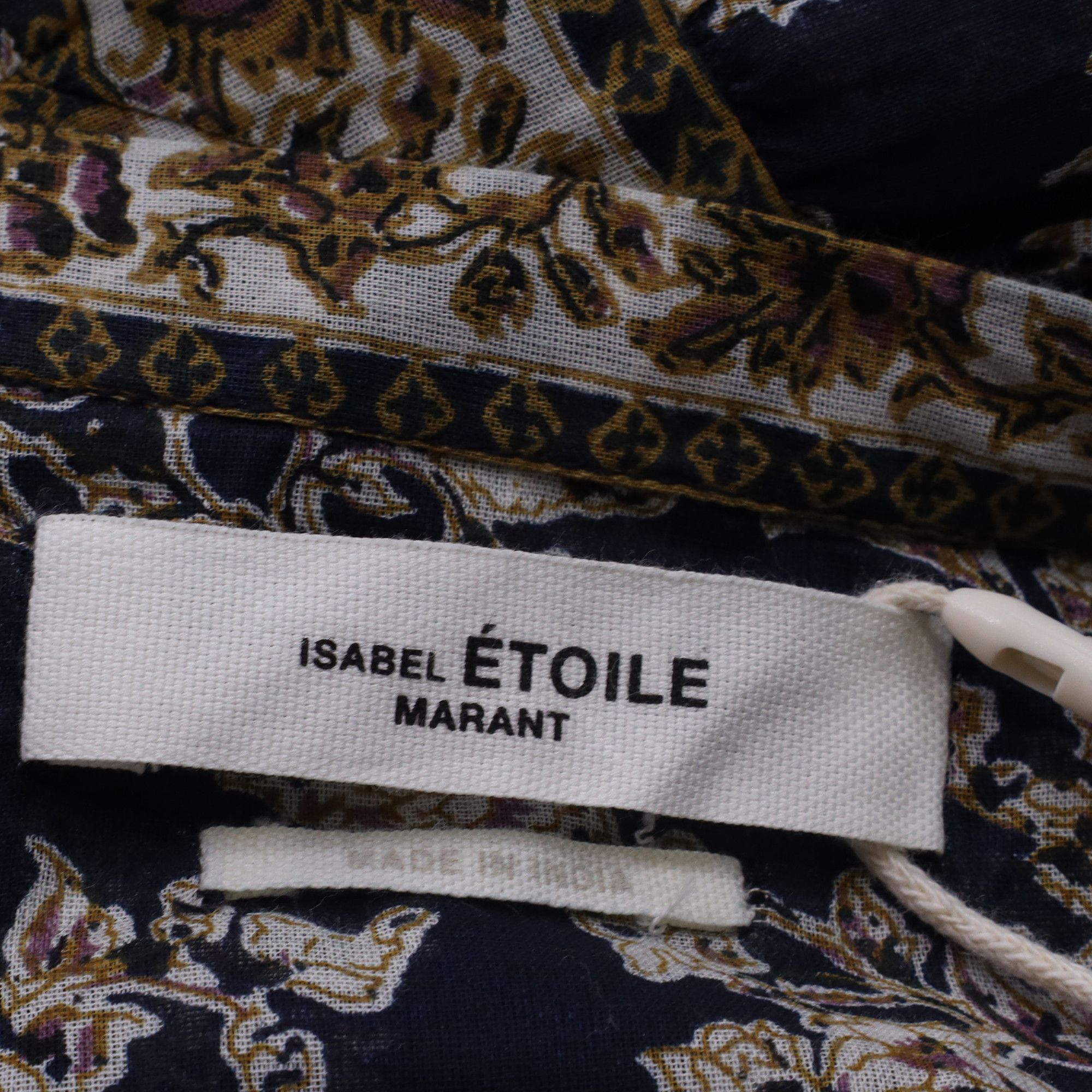 Isabel Marant Isabel Marant Étoile Vasco Floral Printed Jumpsuit in Multi Size 26" / US 2 / IT 38 - 5 Thumbnail