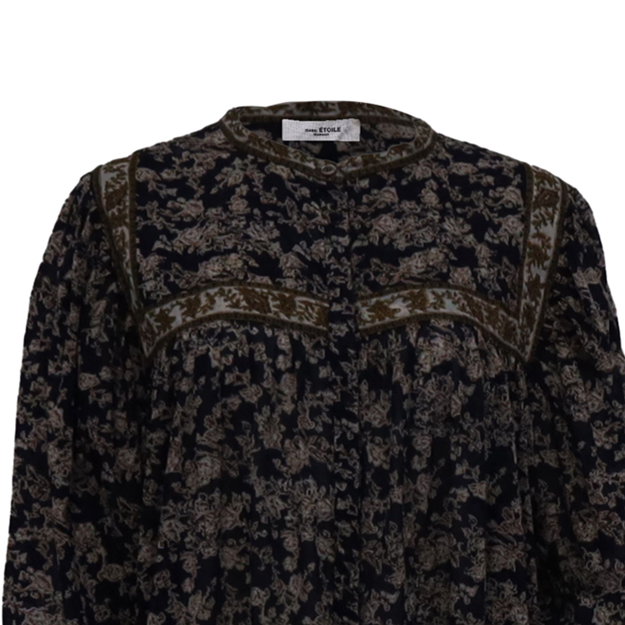 Isabel Marant Isabel Marant Étoile Vasco Floral Printed Jumpsuit in Multi Size 26" / US 2 / IT 38 - 2 Thumbnail