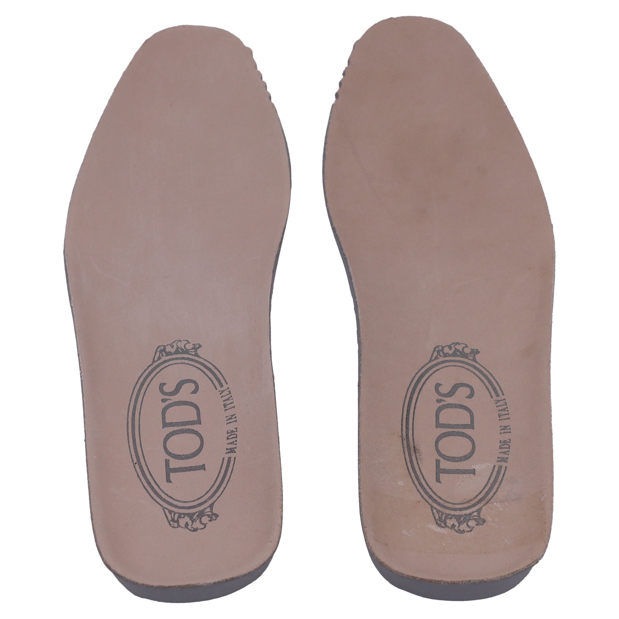 Tod's Tod's Embellished Driver Shoes in Grey Patent Leather Size US 5.5 / IT 35.5 - 8 Thumbnail