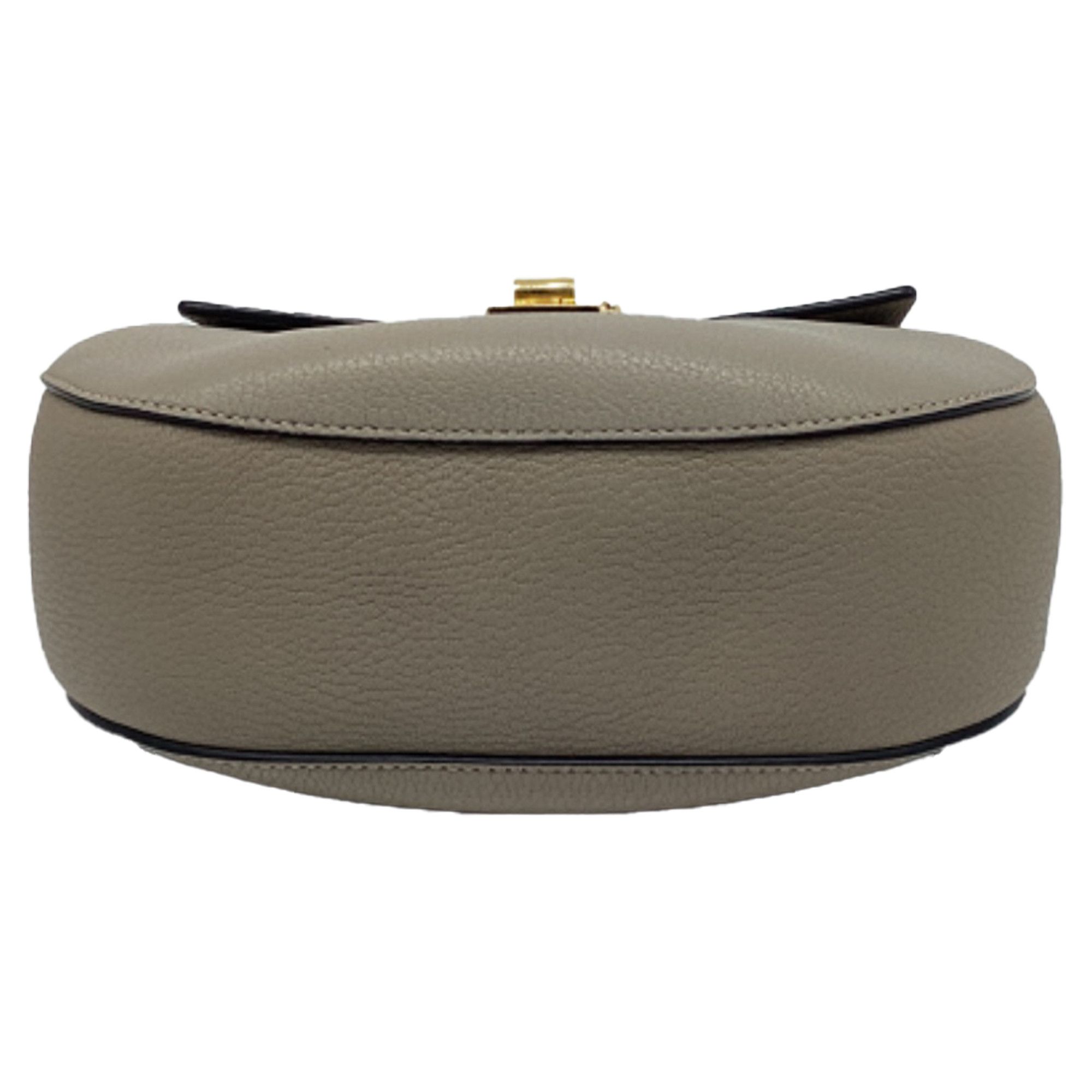 Chloe Chloé Small Drew Shoulder Bag in Grey Leather Size ONE SIZE - 6 Thumbnail