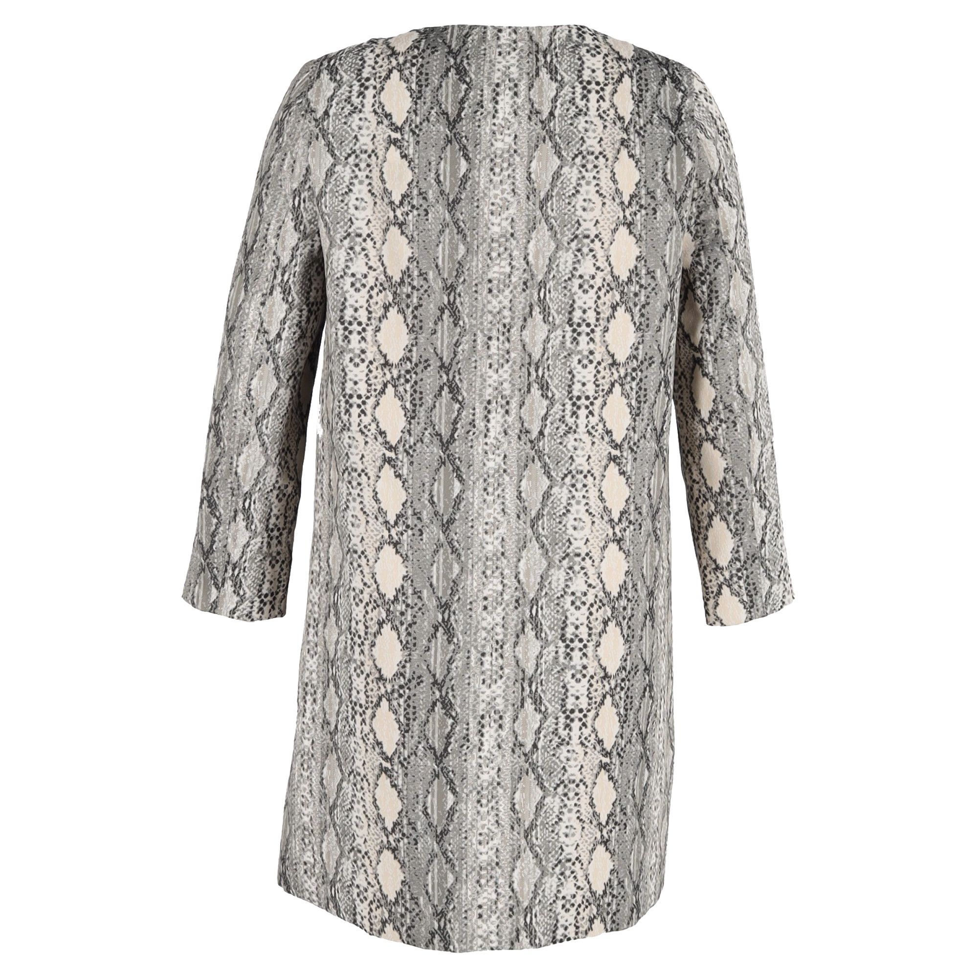 Max Mara Max Mara Studio Panetto Coat in Animal Print Viscose Size S / US 4 / IT 40 - 3 Thumbnail