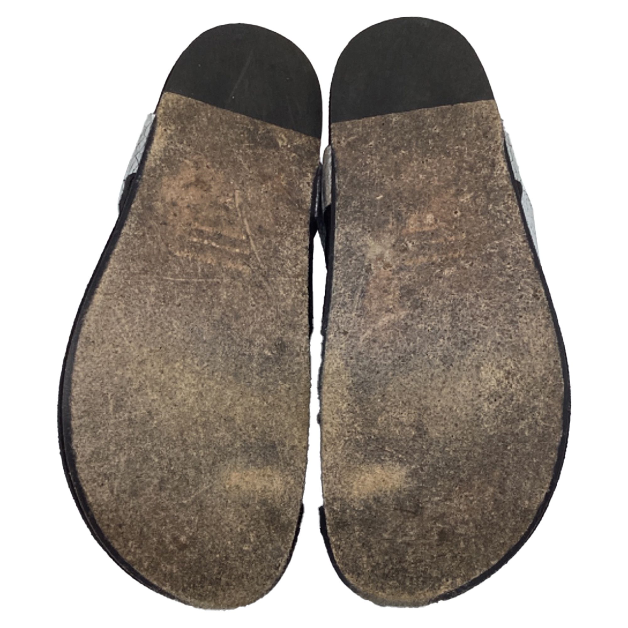Isabel Marant Isabel Marant Ankle Strap Flat Sandals in Metallic Silver L Size US 6 / IT 36 - 7 Thumbnail