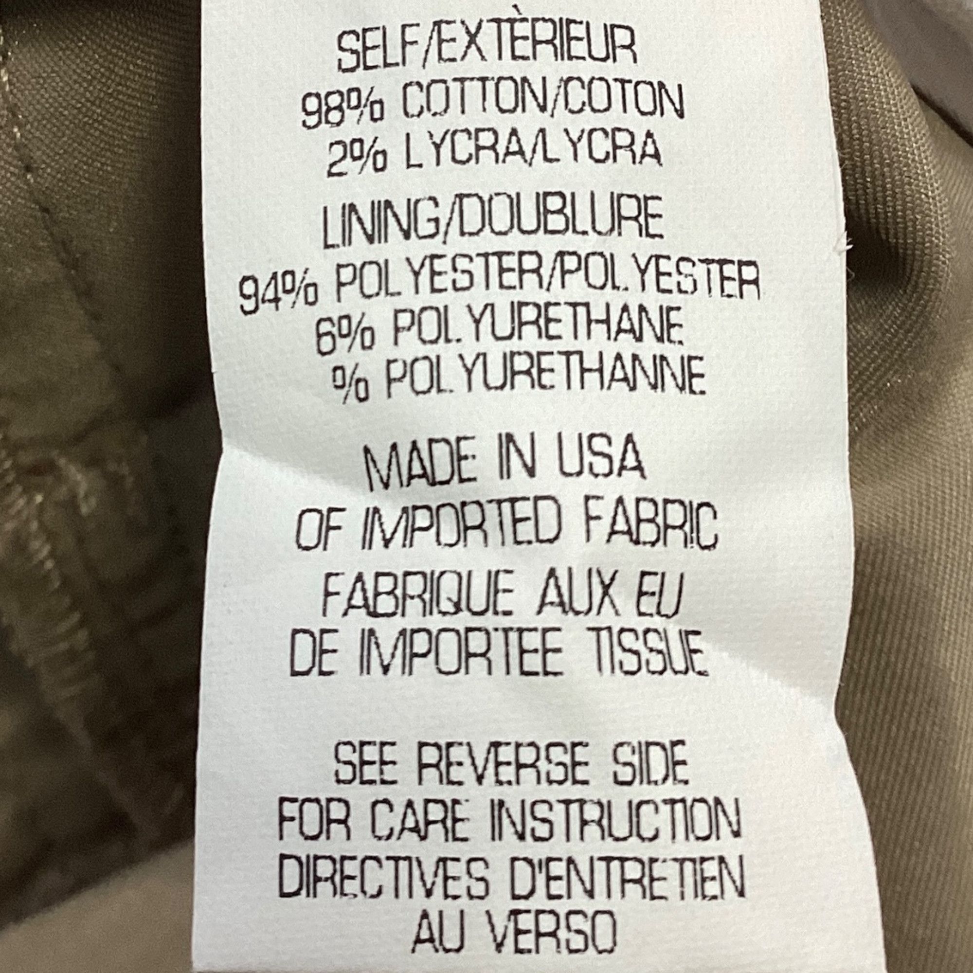 Theory Theory Cropped Pants in Beige Cotton Size 24" / US 00 / IT 34 - 5 Thumbnail