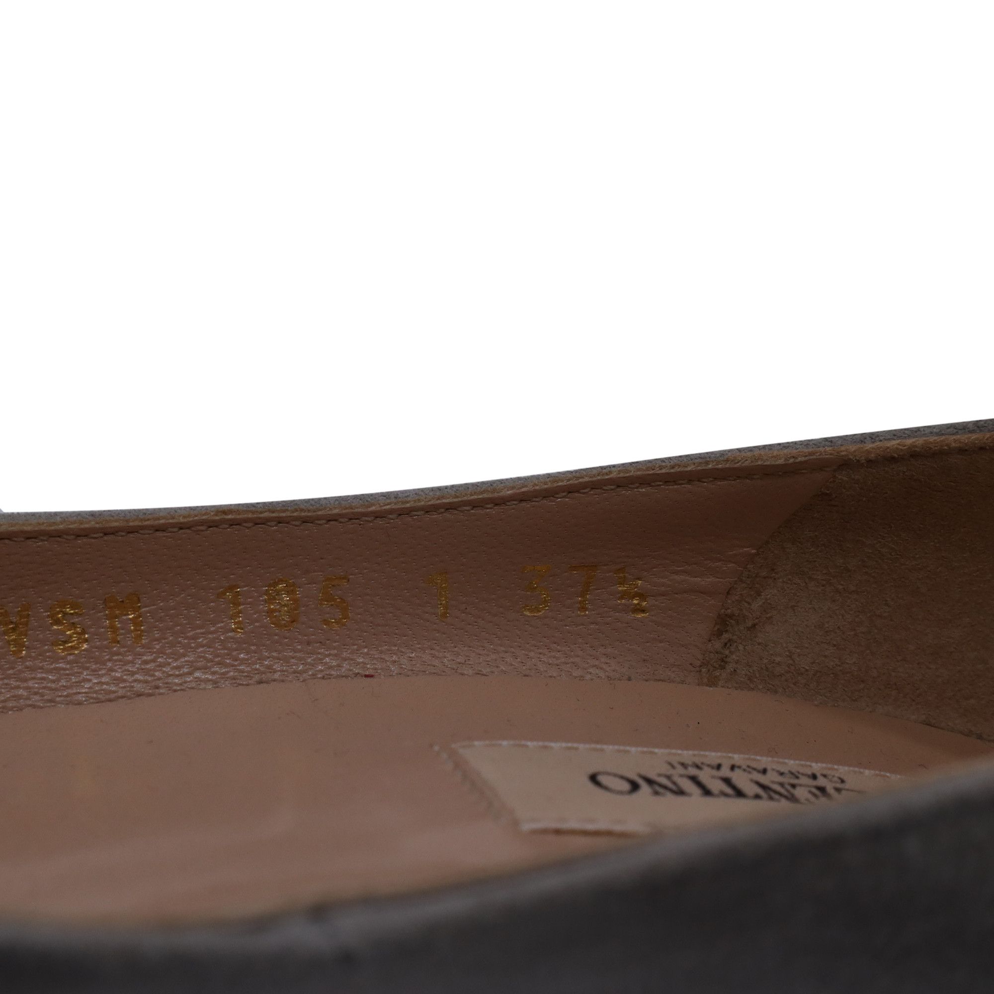 Valentino Valentino Garavani Tan-Go Mary Jane Pumps in Grey Suede Size US 7.5 / IT 37.5 - 6 Thumbnail