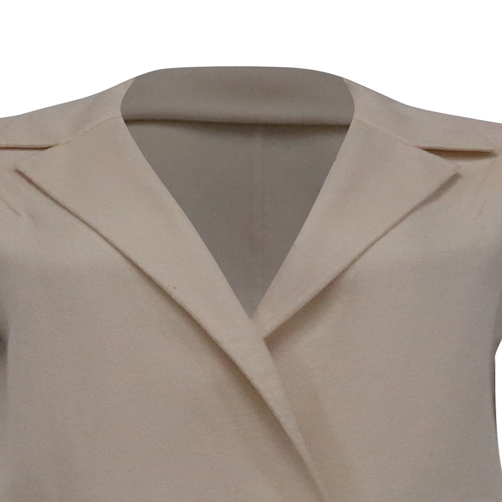 Loro Piana Loro Piana Sleeveless Coat with Pockets in Cream Cashmere Size XS / US 0-2 / IT 36-38 - 2 Thumbnail