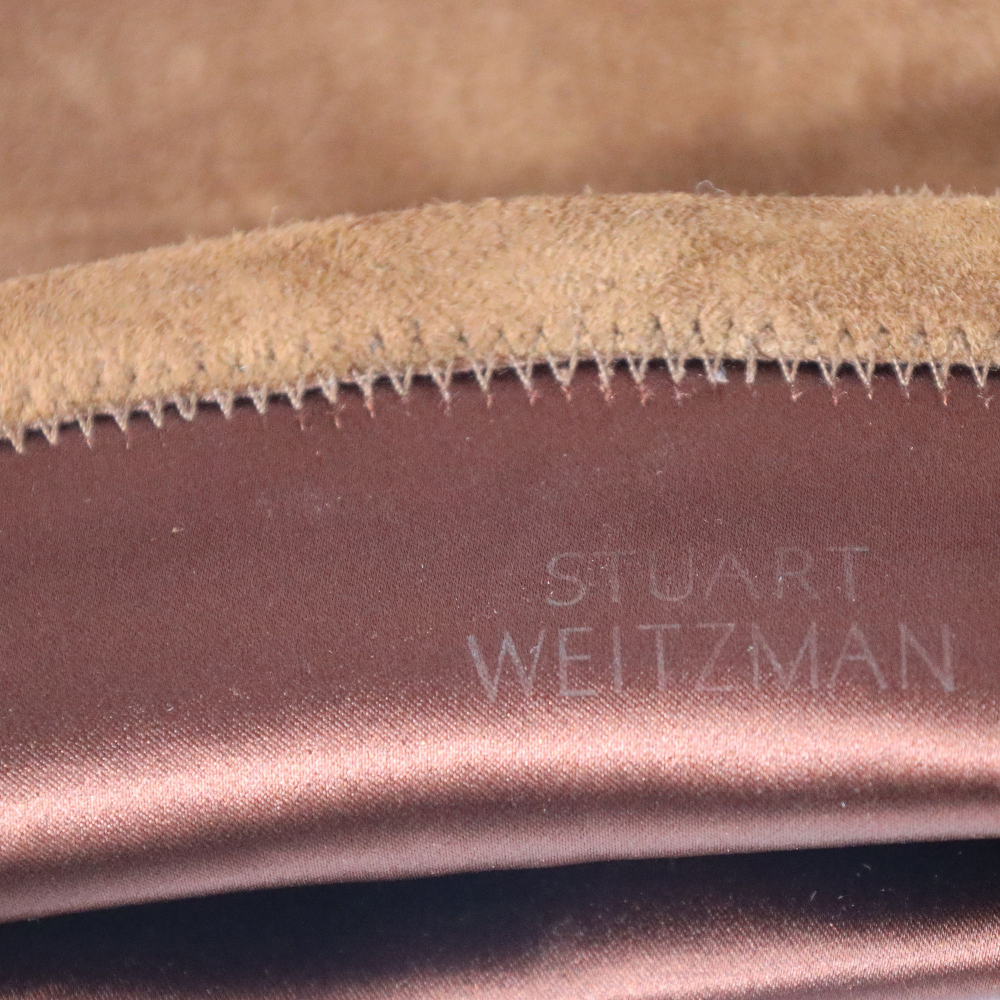 Stuart Weitzman Stuart Weitzman Lowland Over-The-Knee Boots in Brown Suede Size US 8 / IT 38 - 7 Thumbnail