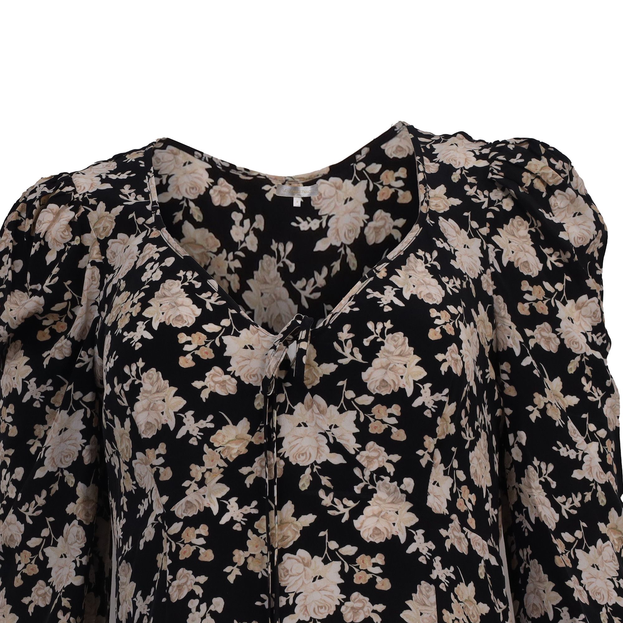 LoveShackFancy Loveshackfancy Juree Floral-Print Mini Dress in Multicolor Size XS / US 0-2 / IT 36-38 - 2 Thumbnail