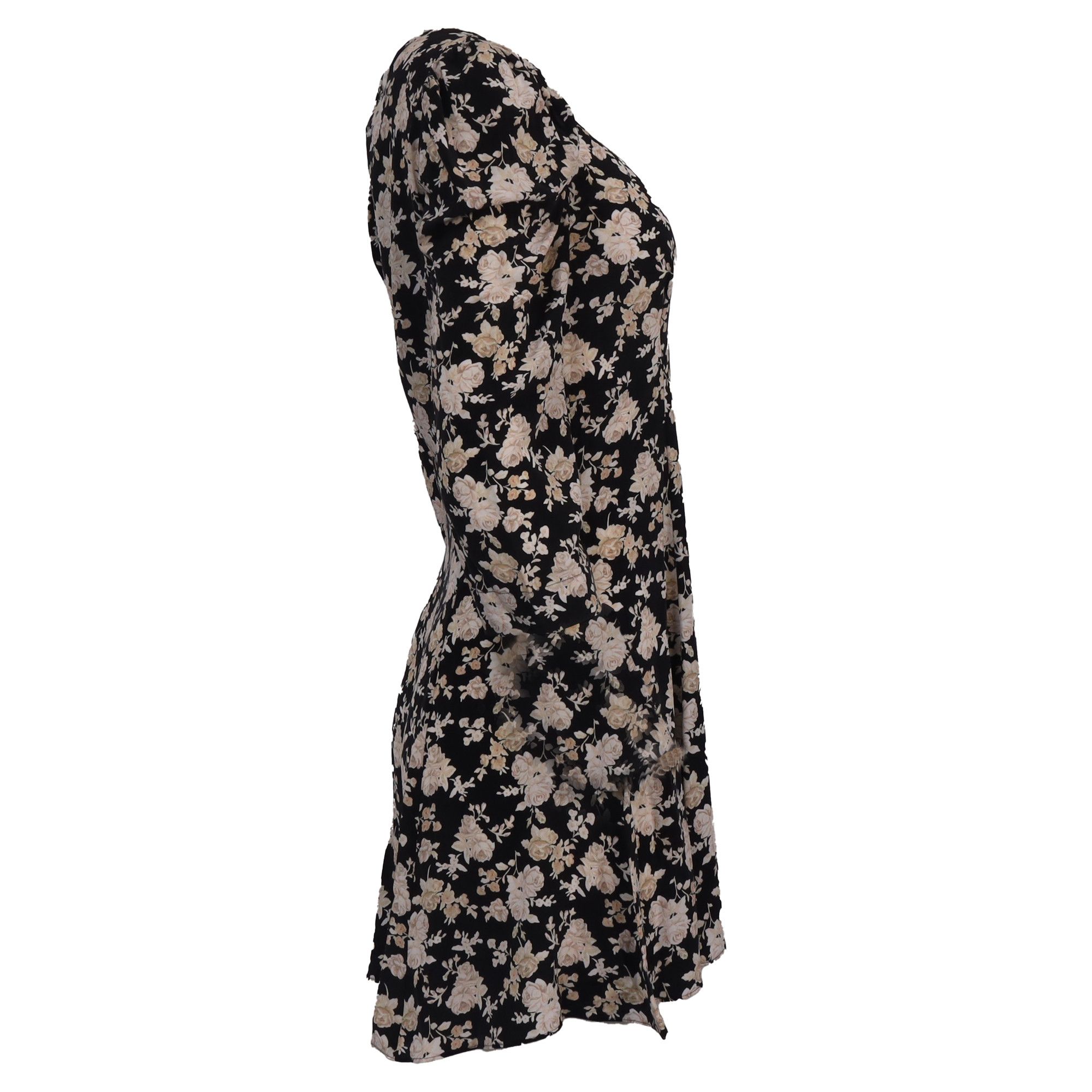 LoveShackFancy Loveshackfancy Juree Floral-Print Mini Dress in Multicolor Size XS / US 0-2 / IT 36-38 - 3 Thumbnail