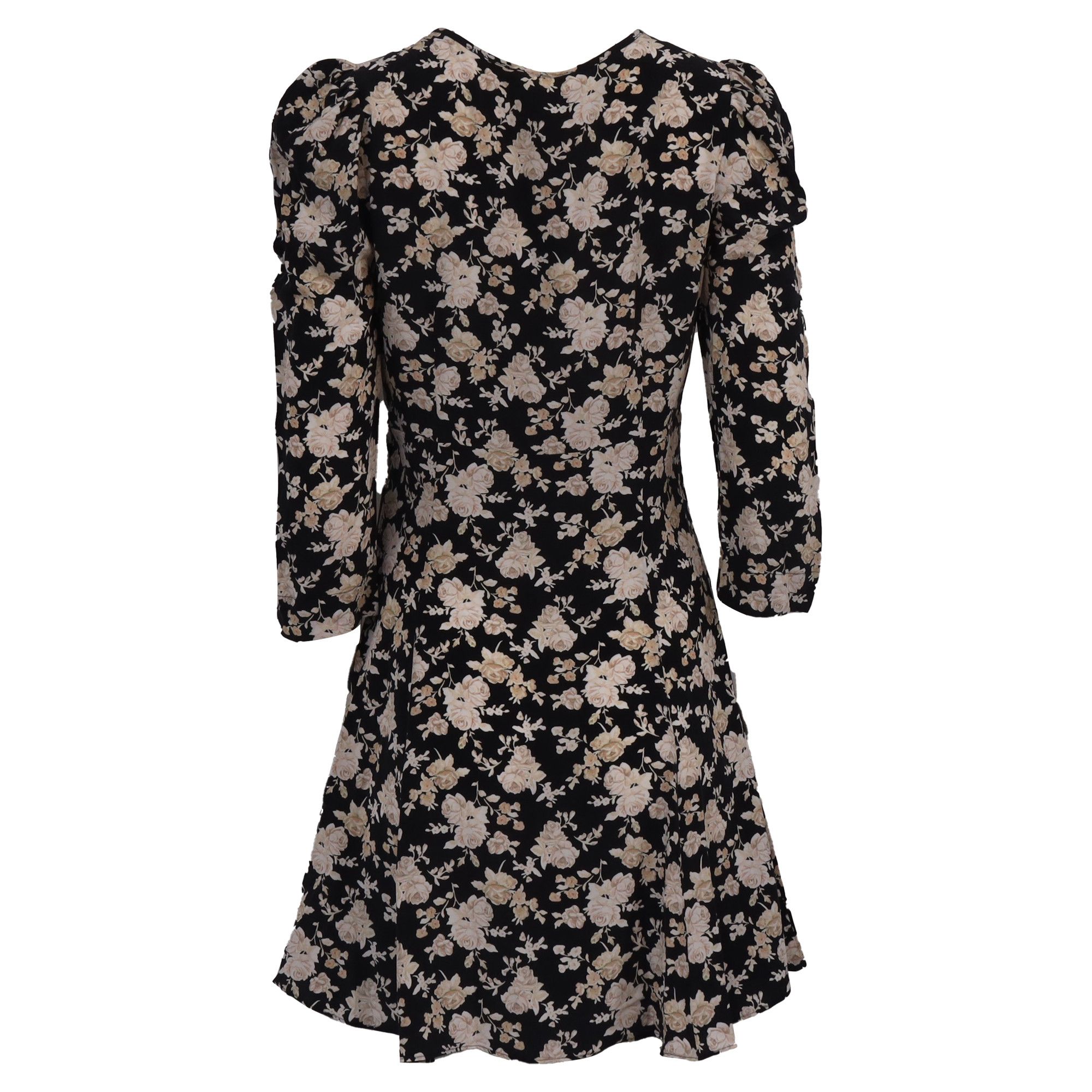 LoveShackFancy Loveshackfancy Juree Floral-Print Mini Dress in Multicolor Size XS / US 0-2 / IT 36-38 - 4 Thumbnail