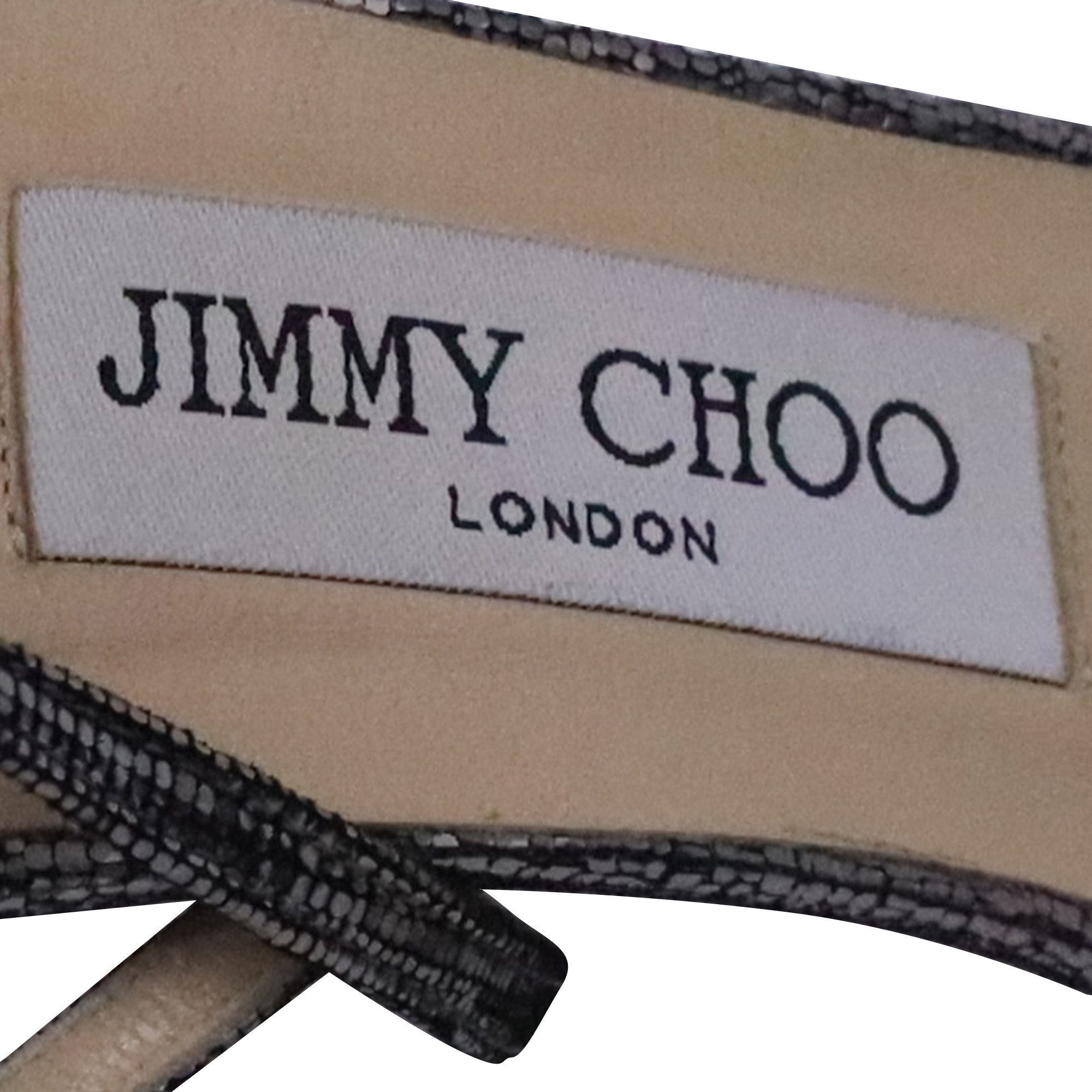Jimmy Choo Jimmy Choo Tizzy 100 Pixelated Strappy Slingback Sandals in Size US 9.5 / IT 39.5 - 9 Thumbnail